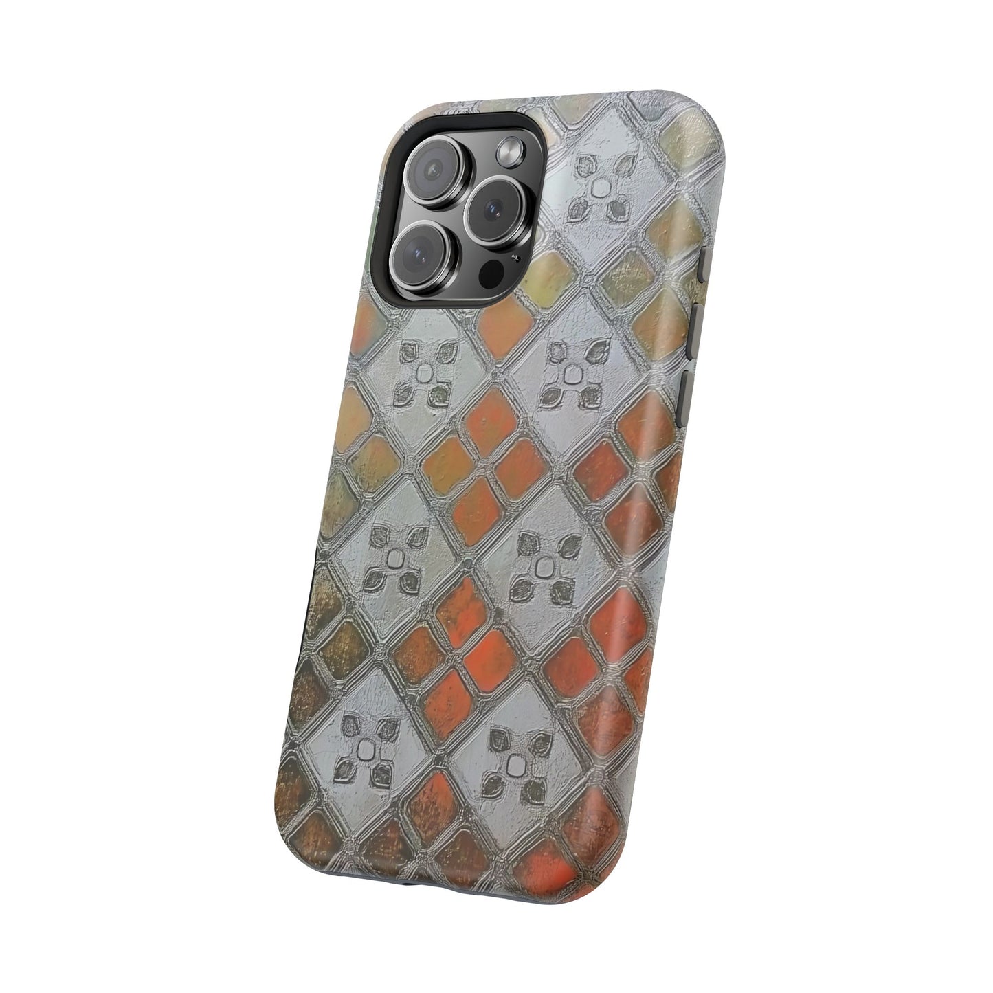 Magnetic Tough Cases for iPhone - VINTAGE MOTIF NUMBER SEVEN