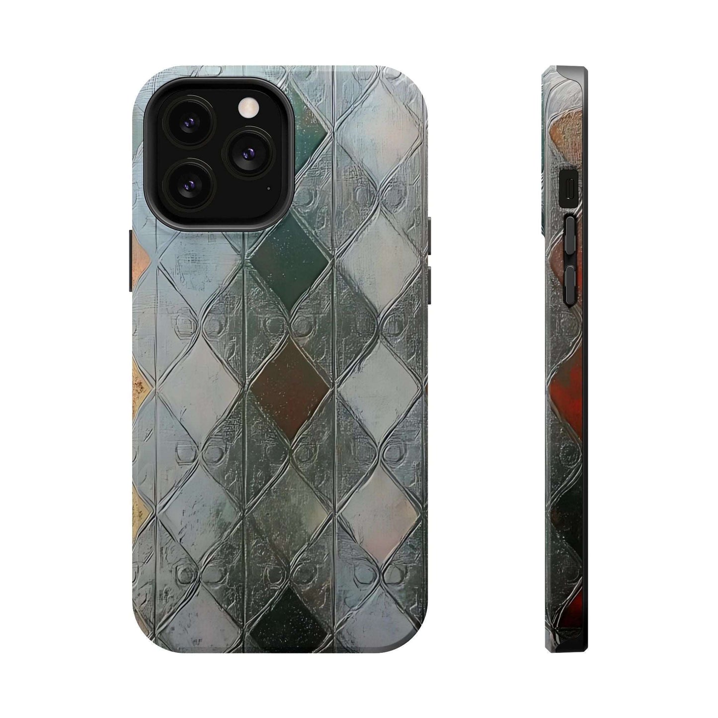 Magnetic Tough Cases for iPhone - VINTAGE MOTIF NUMBER EIGHT