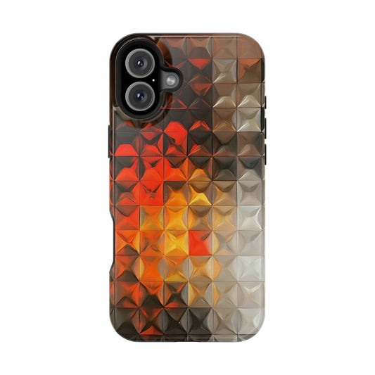 Magnetic Tough Cases for iPhone - VINTAGE MOTIF NUMBER SIX