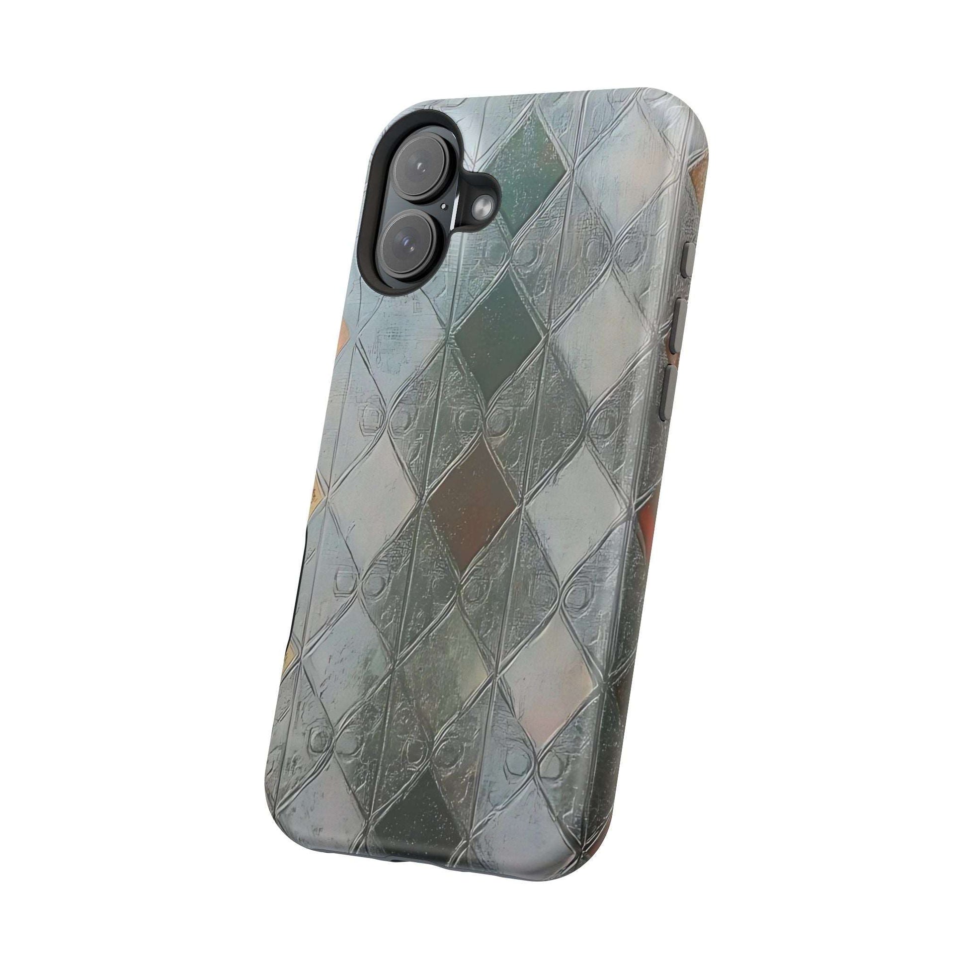 Magnetic Tough Cases for iPhone - VINTAGE MOTIF NUMBER EIGHT