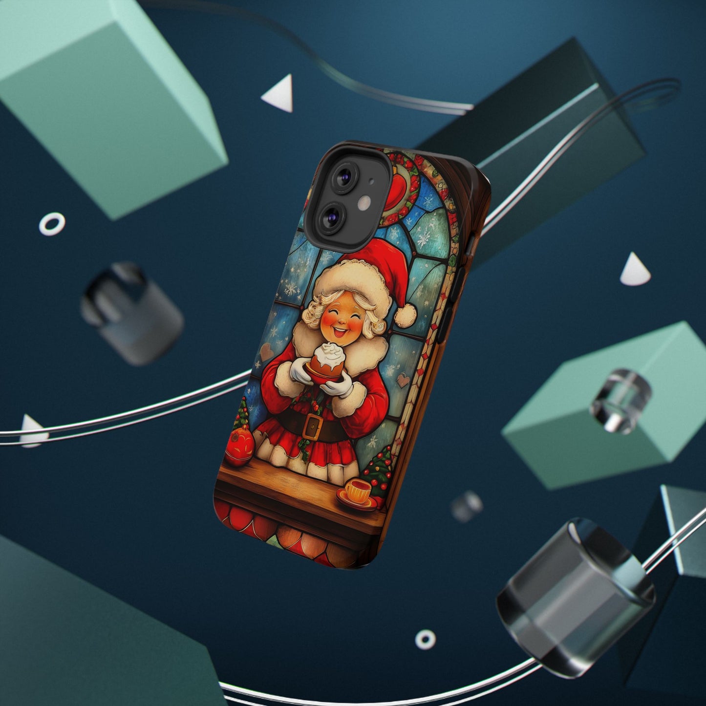 Tough Cases for iPhone - VINTAGE CHRISTMAS MOTIF NUMBER NINETYSEVEN