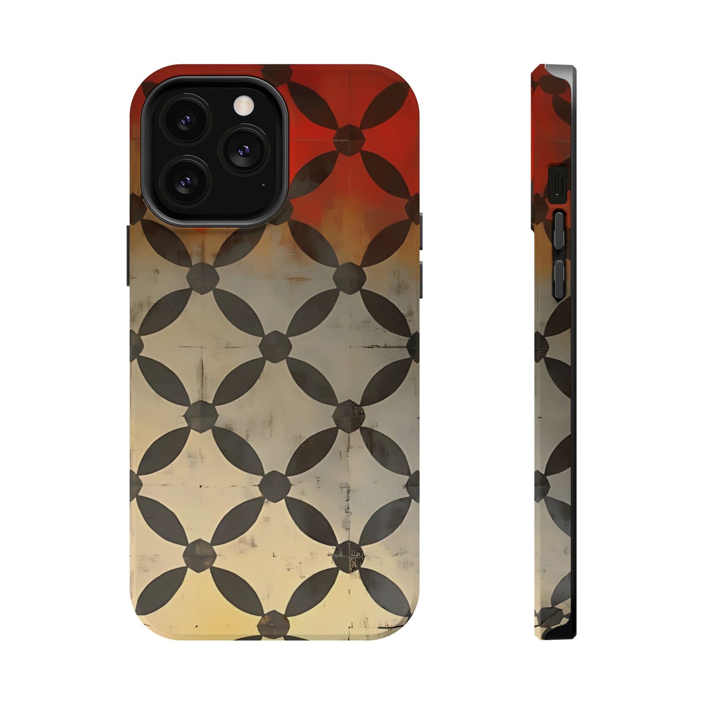 Magnetic Tough Cases for iPhone - VINTAGE MOTIF NUMBER THIRTYTWO