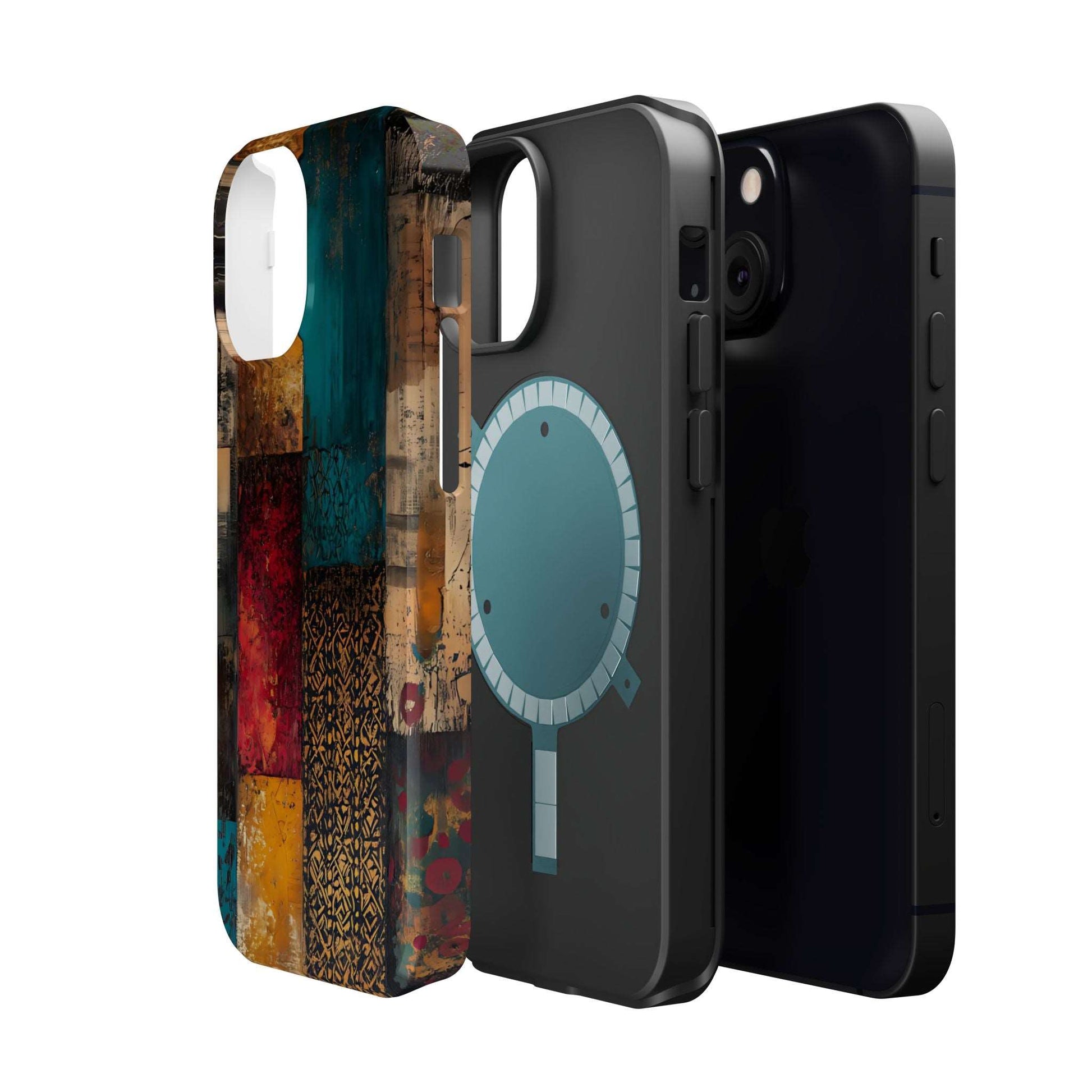 Magnetic Tough Cases for iPhone - VINTAGE MOTIF NUMBER FIFTYEIGHT