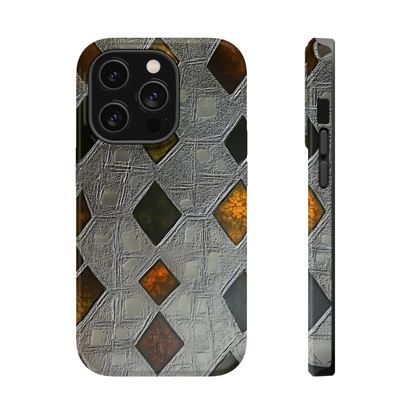 Magnetic Tough Cases for iPhone - VINTAGE MOTIF NUMBER FOURTEEN