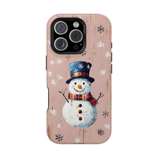 Tough Cases for iPhone & Galaxy - VINTAGE CHRISTMAS MOTIF NUMBER EIGHTY