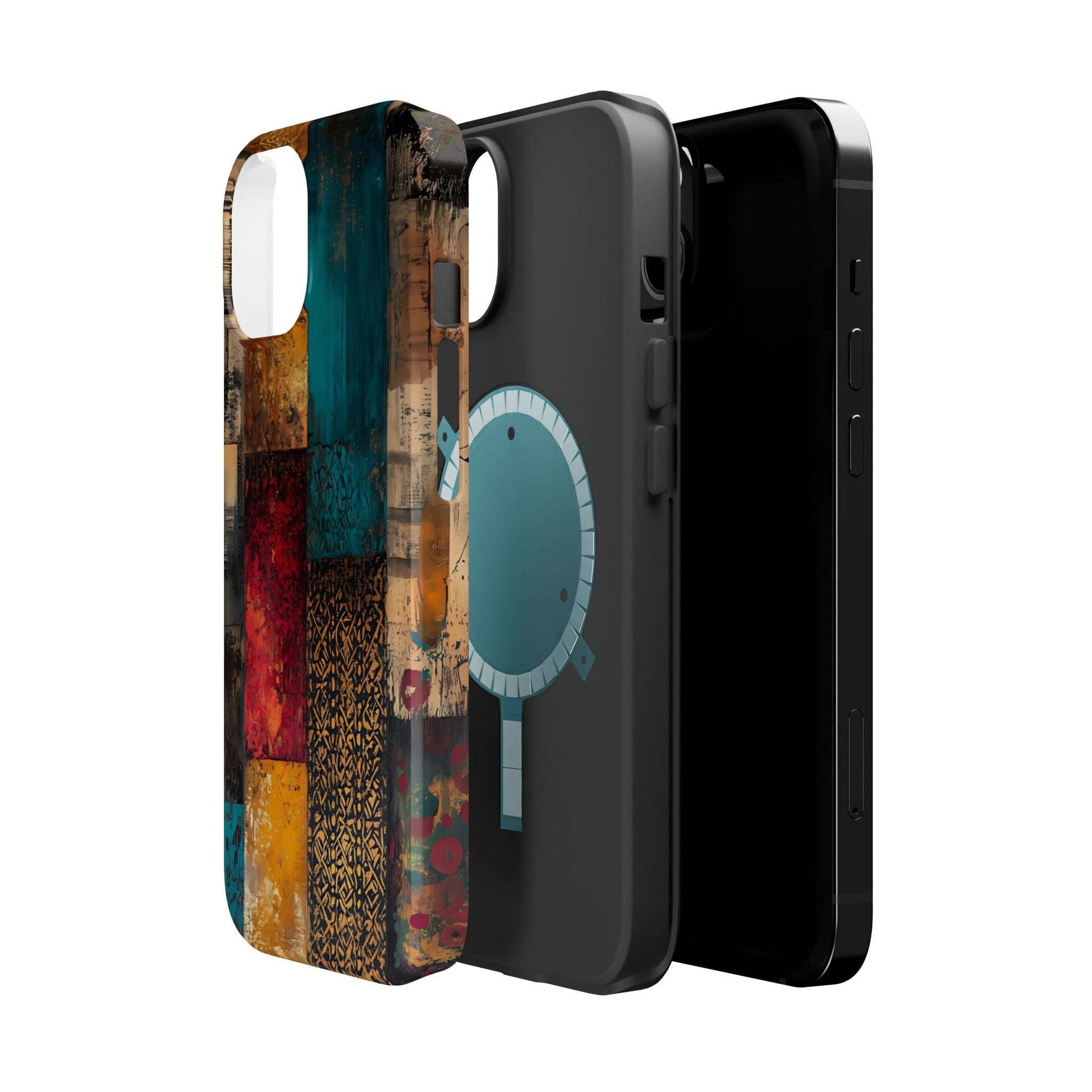 Magnetic Tough Cases for iPhone - VINTAGE MOTIF NUMBER FIFTYEIGHT