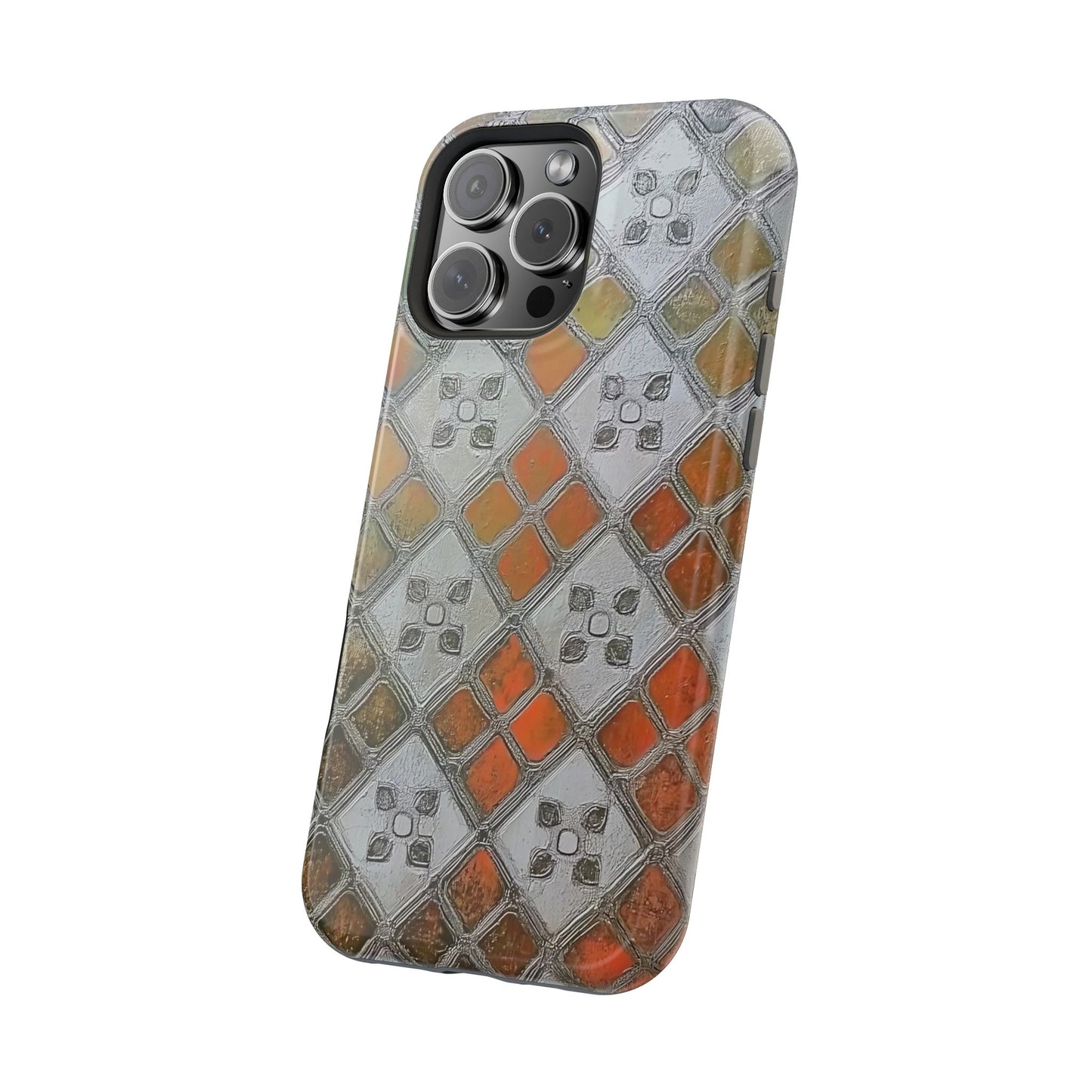 Magnetic Tough Cases for iPhone - VINTAGE MOTIF NUMBER SEVEN