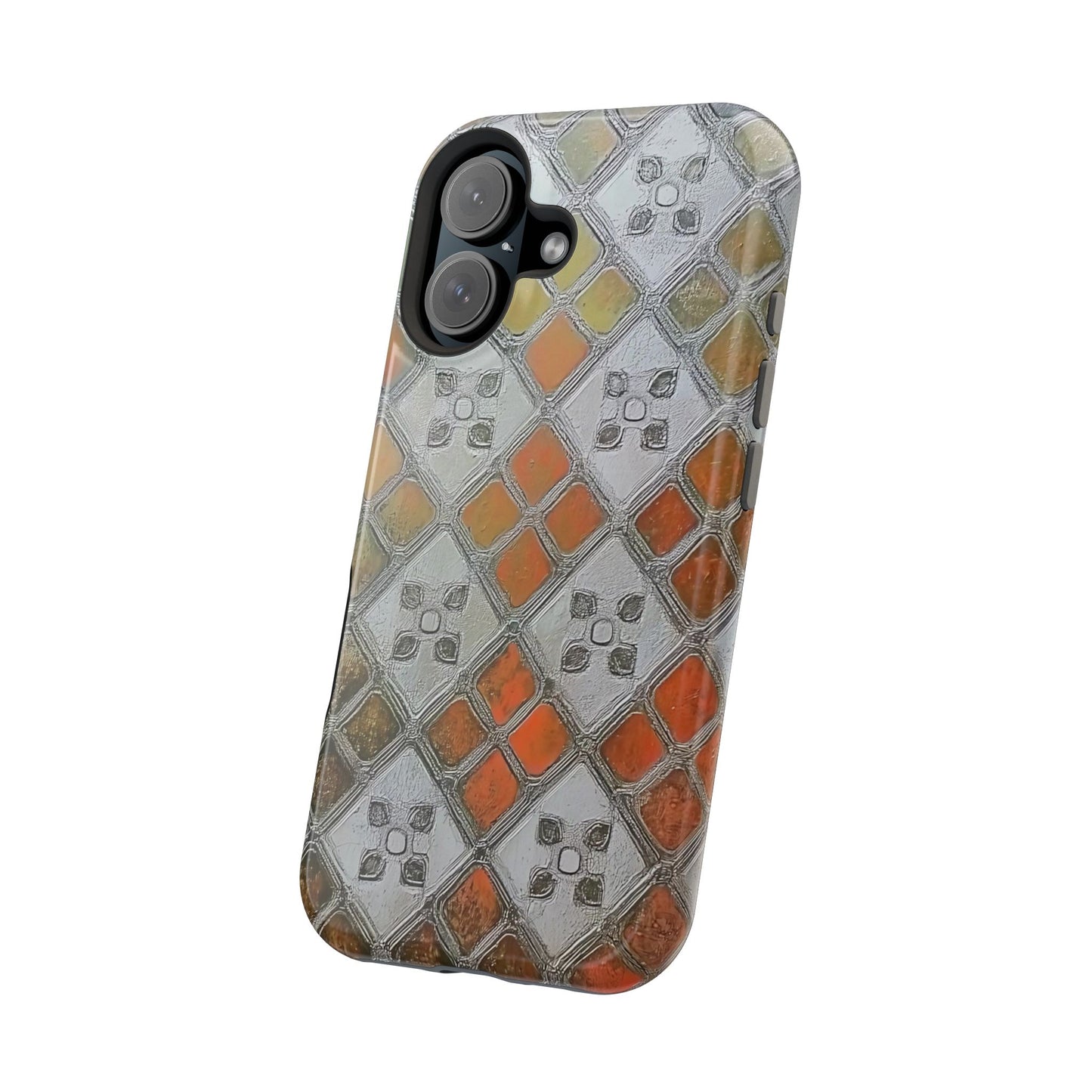 Magnetic Tough Cases for iPhone - VINTAGE MOTIF NUMBER SEVEN