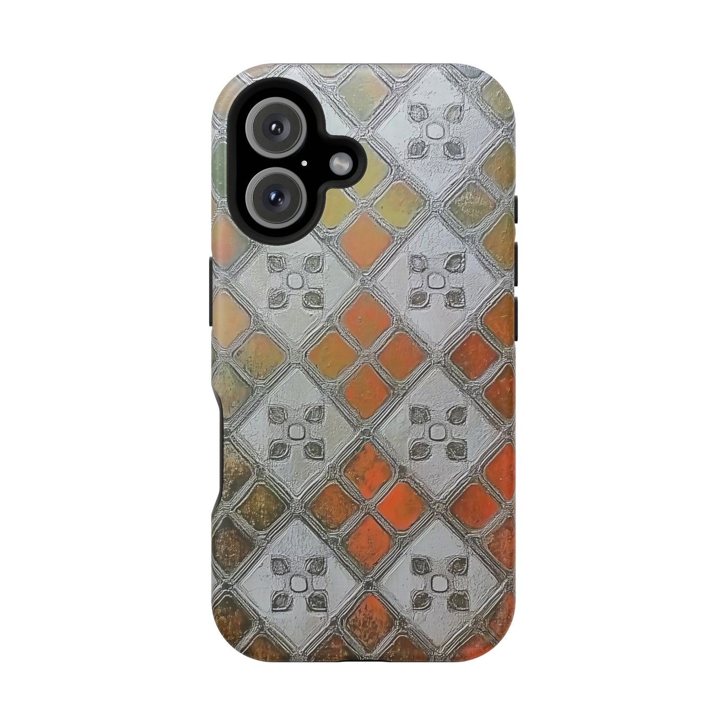 Magnetic Tough Cases for iPhone - VINTAGE MOTIF NUMBER SEVEN