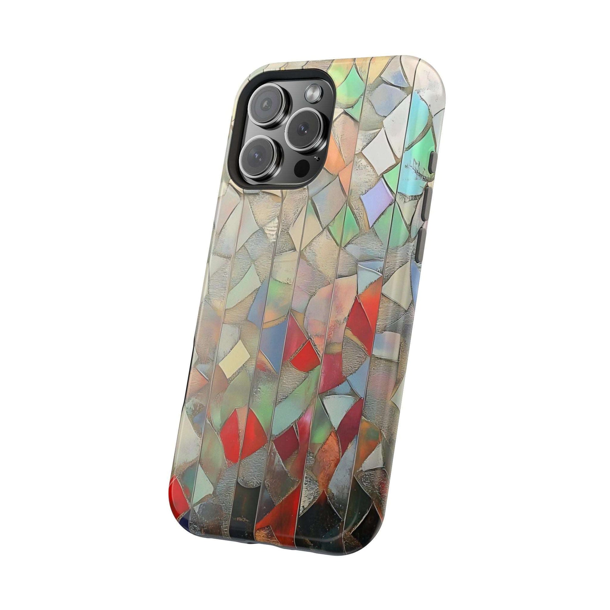 Magnetic Tough Cases for iPhone - VINTAGE MOTIF NUMBER FIFTEEN