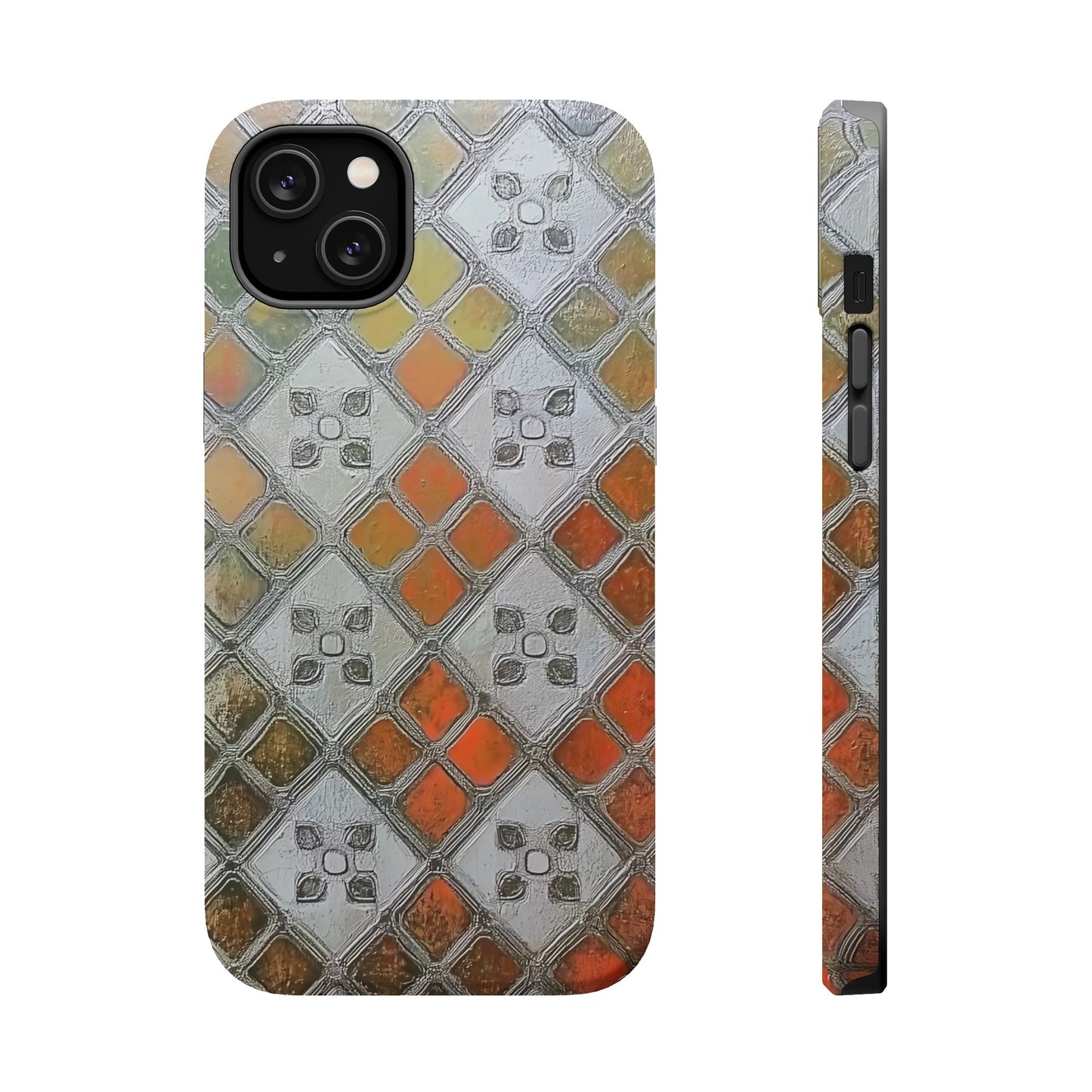 Magnetic Tough Cases for iPhone - VINTAGE MOTIF NUMBER SEVEN