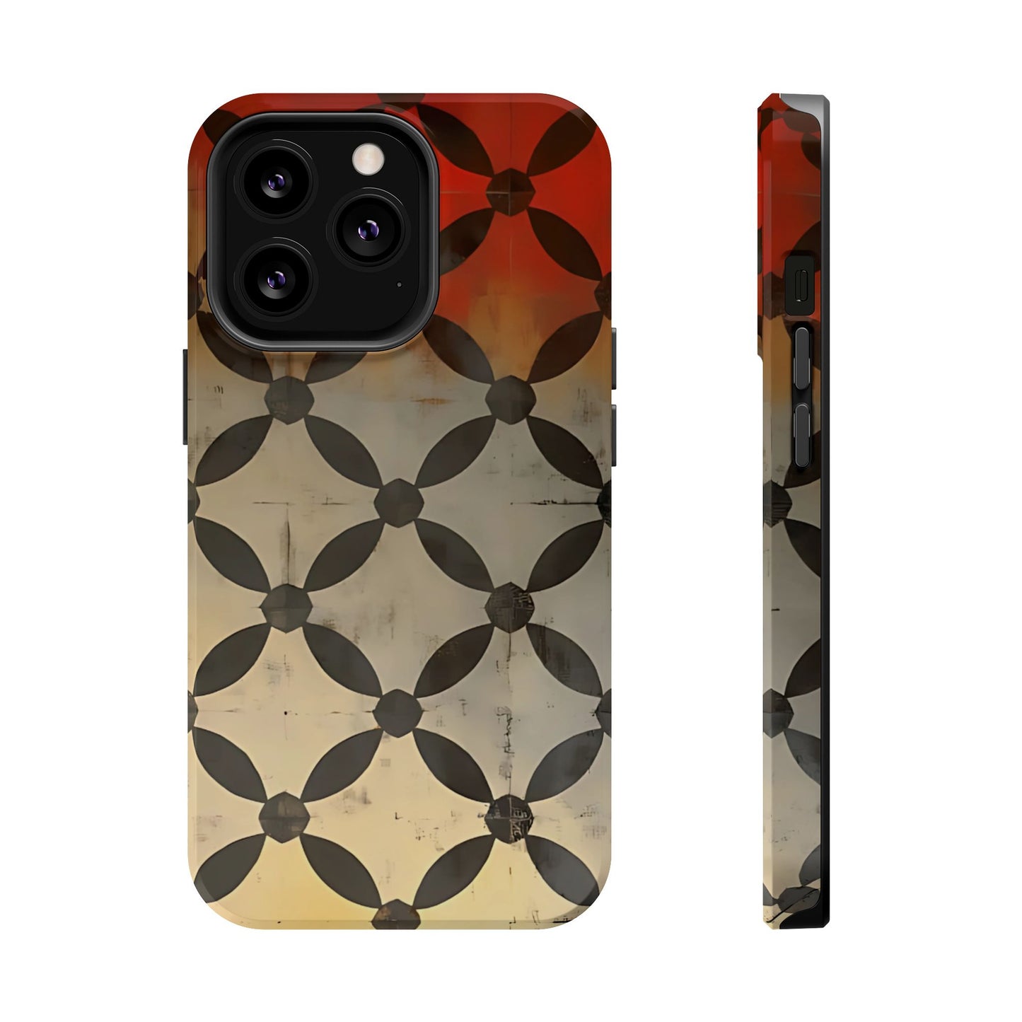 Magnetic Tough Cases for iPhone - VINTAGE MOTIF NUMBER THIRTYTWO