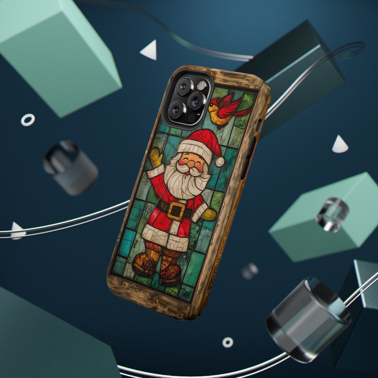 Tough Cases for iPhone - VINTAGE CHRISTMAS MOTIF NUMBER EIGHTYEIGHT