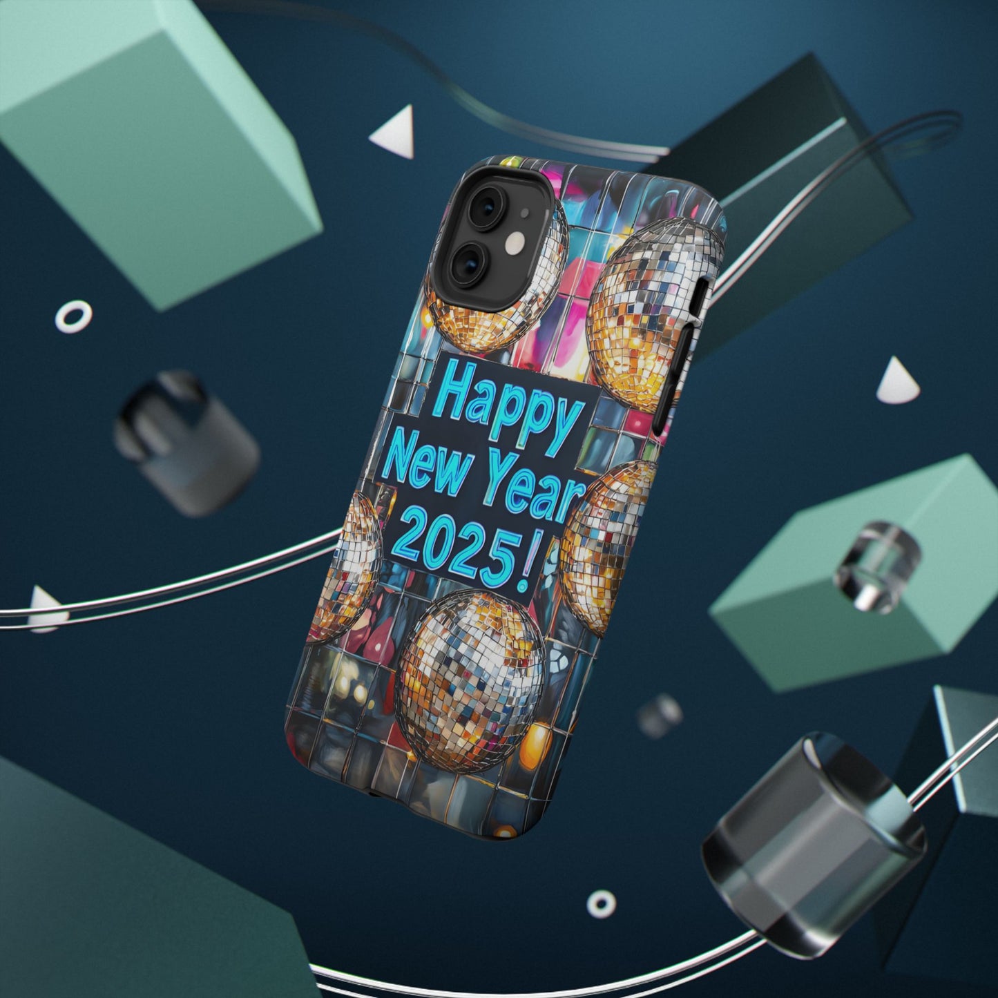 Tough Cases for iPhone - VINTAGE NEW YEARS MOTIF NUMBER NINETYNINE