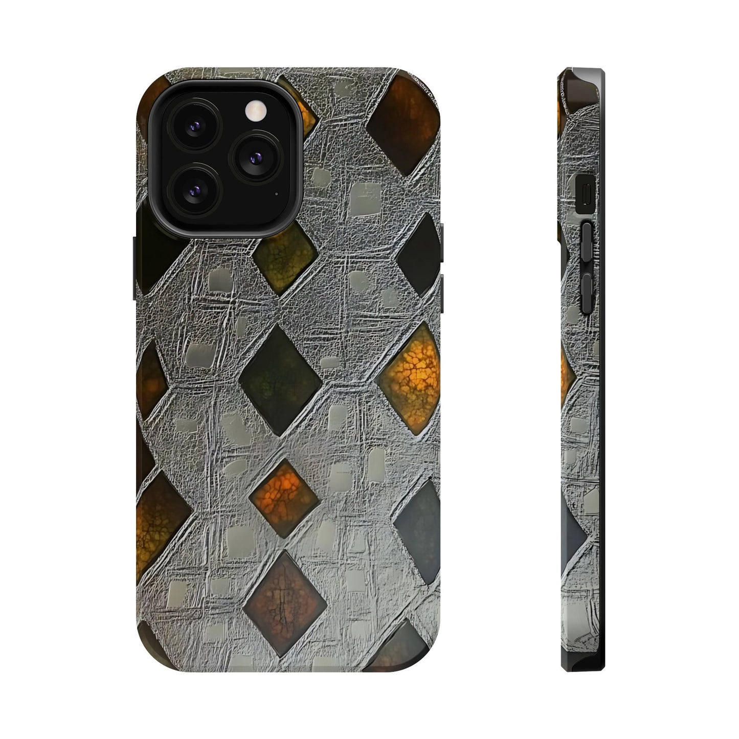 Magnetic Tough Cases for iPhone - VINTAGE MOTIF NUMBER FOURTEEN