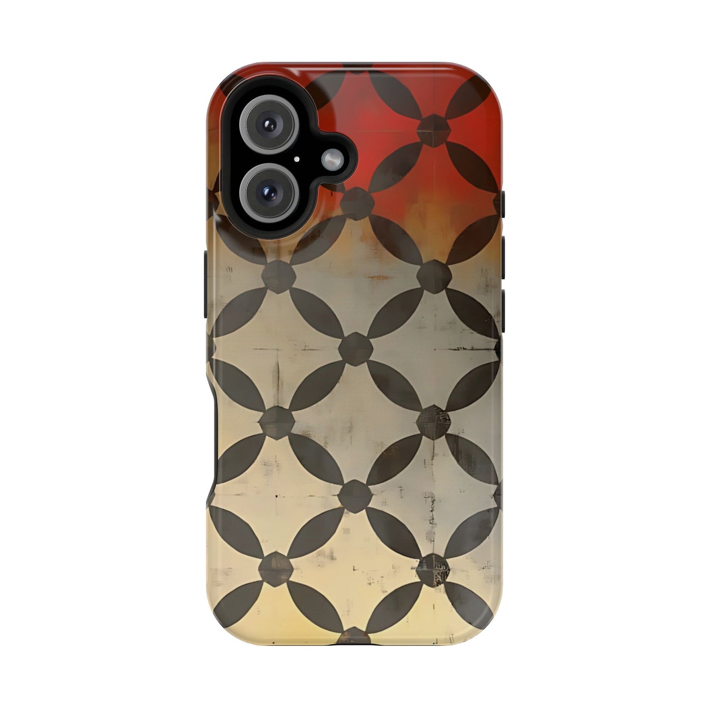 Magnetic Tough Cases for iPhone - VINTAGE MOTIF NUMBER THIRTYTWO