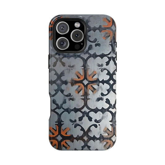 Magnetic Tough Cases for iPhone - VINTAGE MOTIF NUMBER FORTYNINE