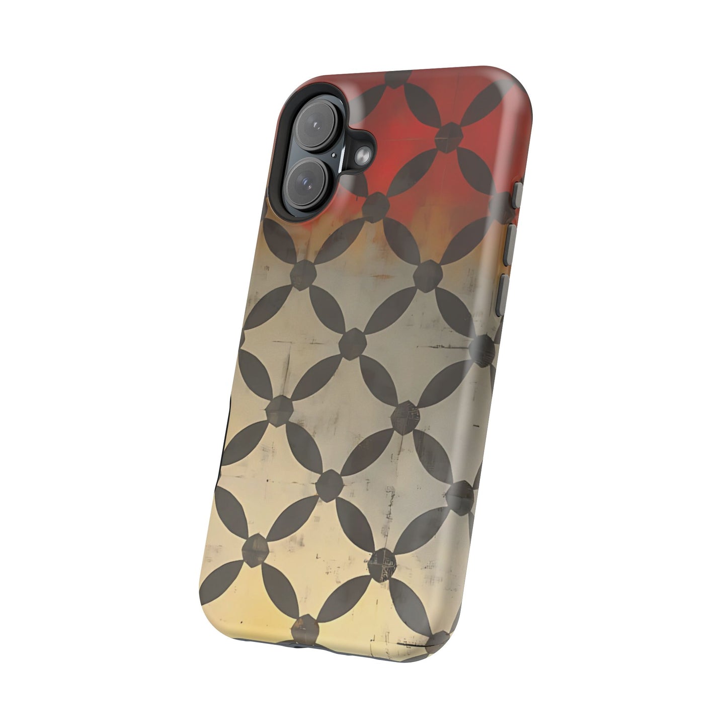 Magnetic Tough Cases for iPhone - VINTAGE MOTIF NUMBER THIRTYTWO