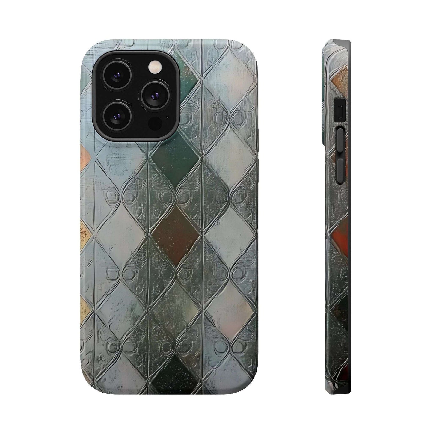 Magnetic Tough Cases for iPhone - VINTAGE MOTIF NUMBER EIGHT