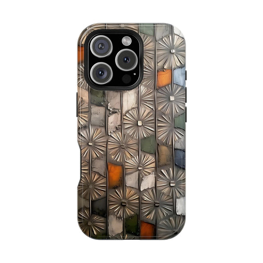 Magnetic Tough Cases for iPhone - VINTAGE MOTIF NUMBER FOUR