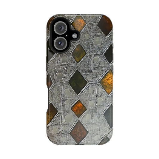 Magnetic Tough Cases for iPhone - VINTAGE MOTIF NUMBER FOURTEEN