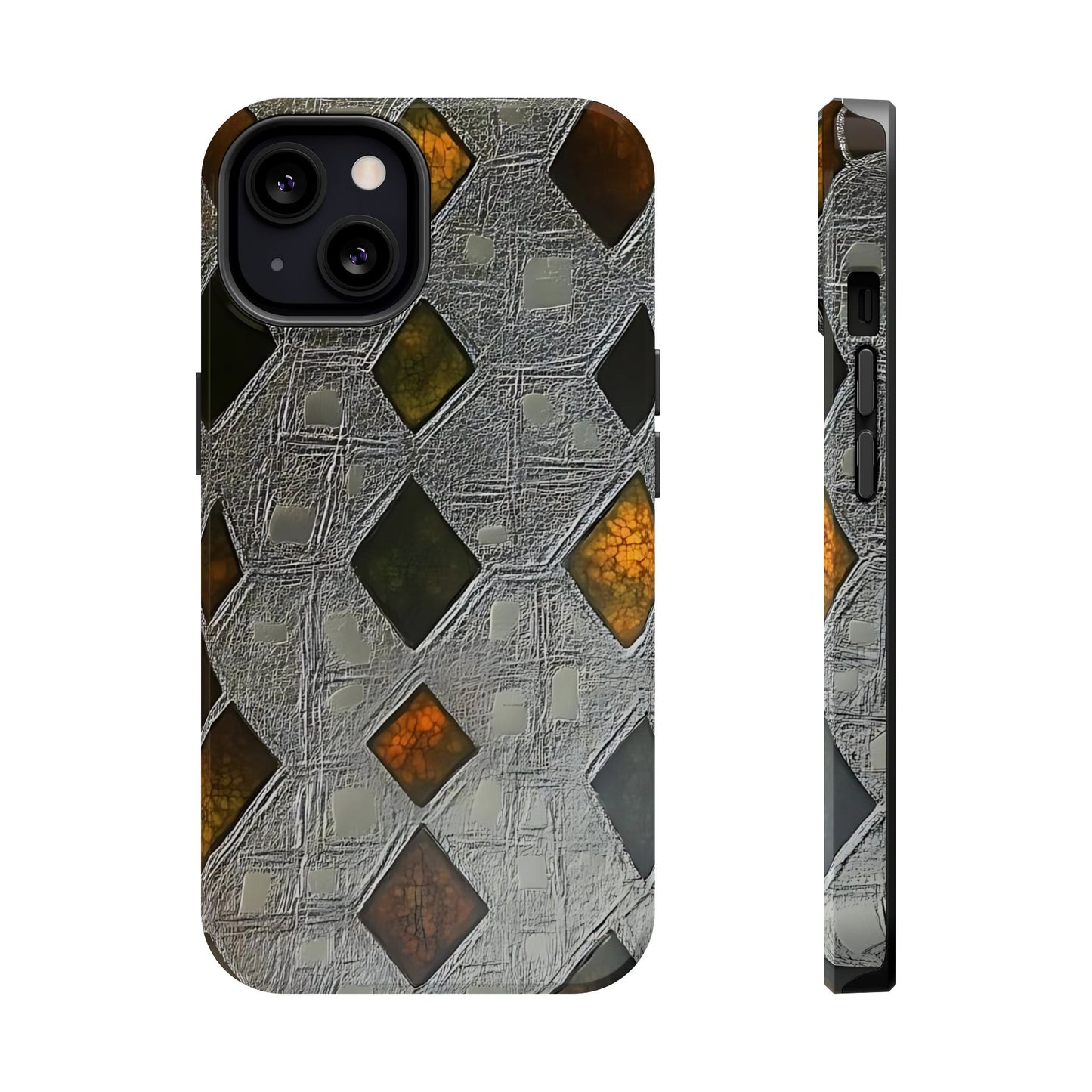 Magnetic Tough Cases for iPhone - VINTAGE MOTIF NUMBER FOURTEEN