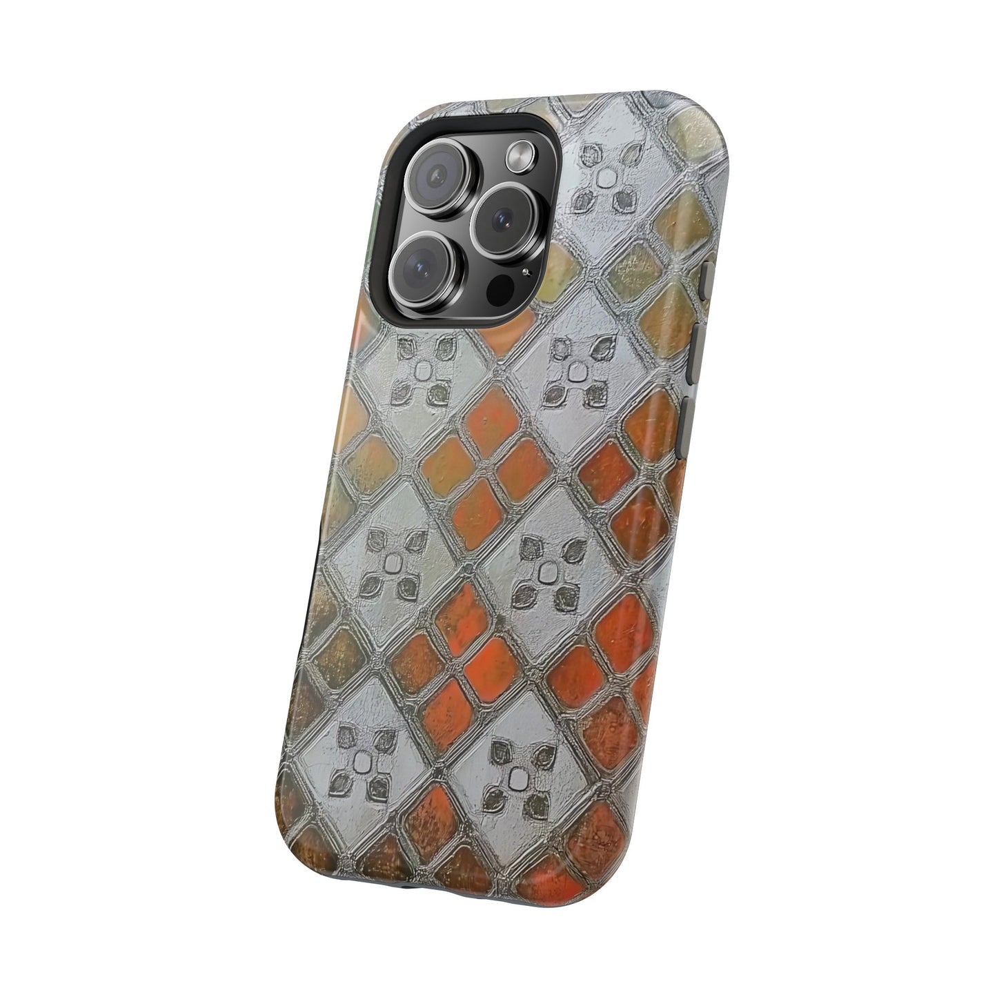 Magnetic Tough Cases for iPhone - VINTAGE MOTIF NUMBER SEVEN