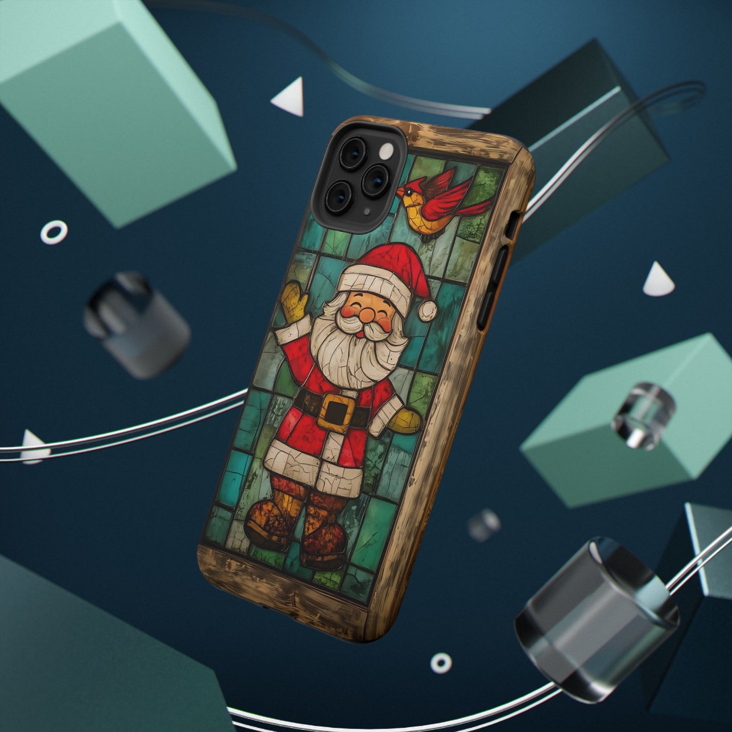 Tough Cases for iPhone - VINTAGE CHRISTMAS MOTIF NUMBER EIGHTYEIGHT