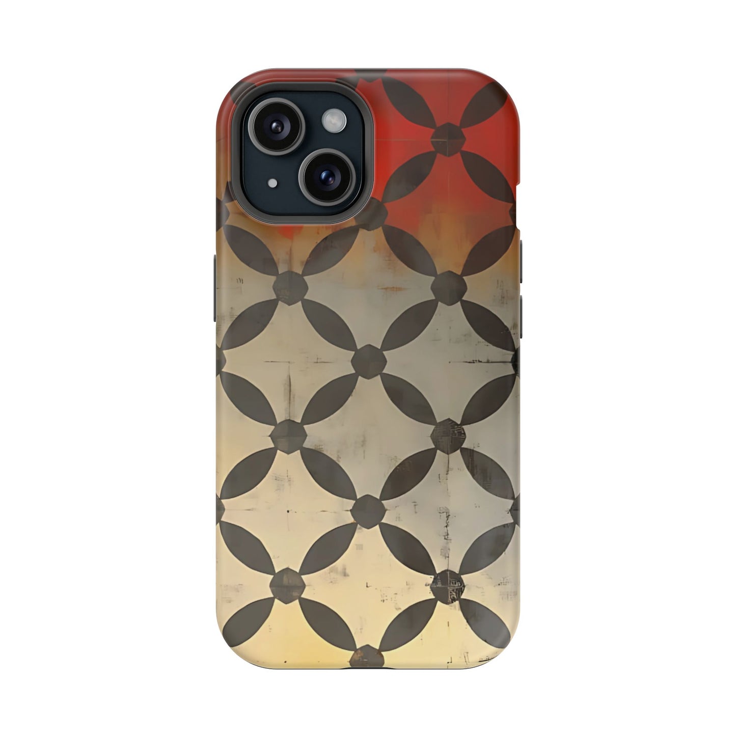 Magnetic Tough Cases for iPhone - VINTAGE MOTIF NUMBER THIRTYTWO