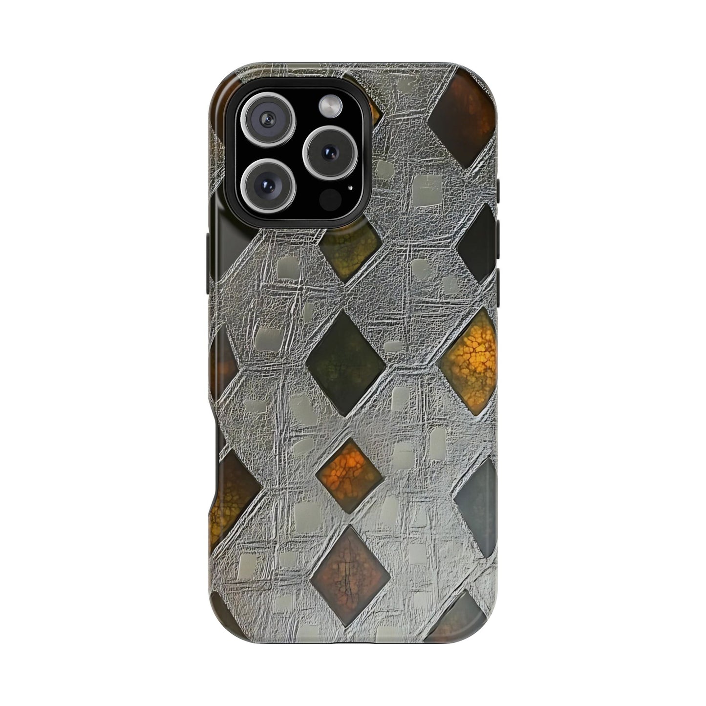 Magnetic Tough Cases for iPhone - VINTAGE MOTIF NUMBER FOURTEEN