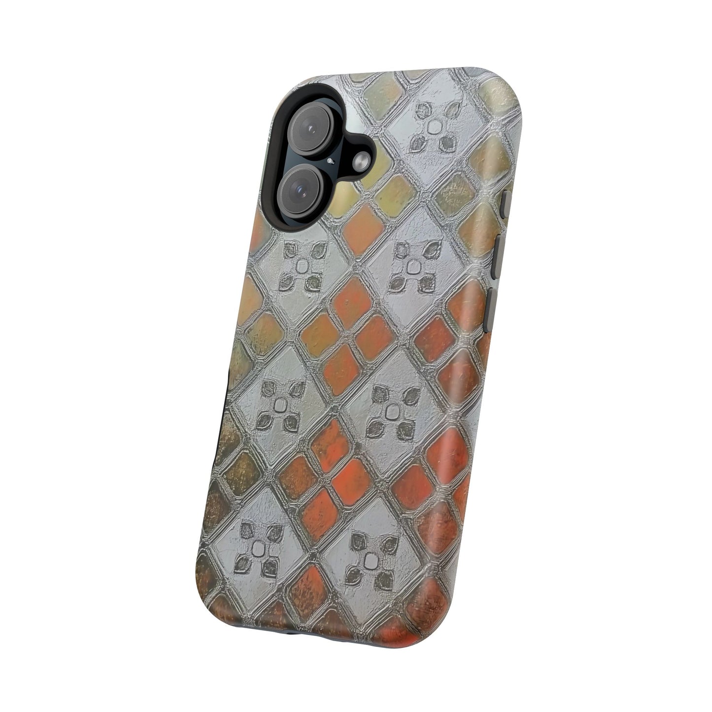 Magnetic Tough Cases for iPhone - VINTAGE MOTIF NUMBER SEVEN