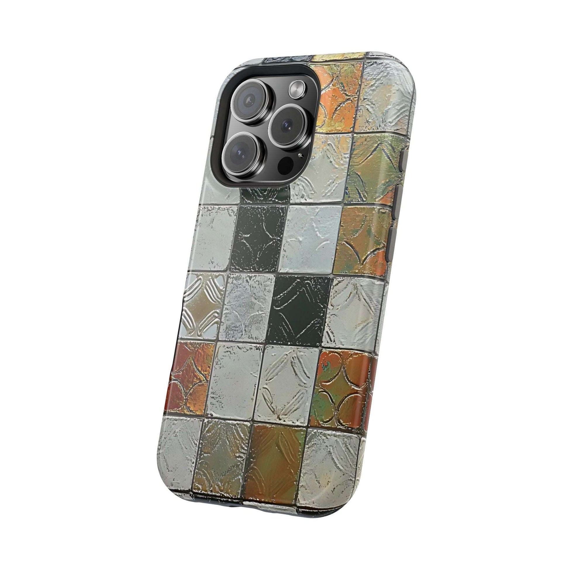 Magnetic Tough Cases for iPhone - VINTAGE MOTIF NUMBER ELEVEN