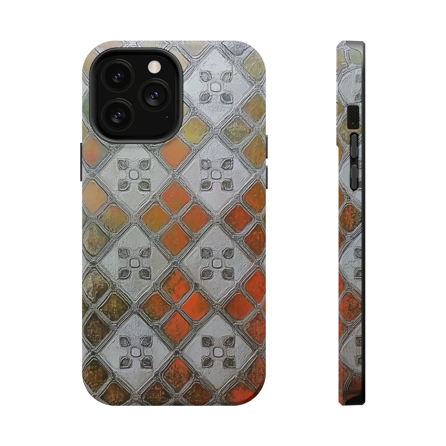 Magnetic Tough Cases for iPhone - VINTAGE MOTIF NUMBER SEVEN