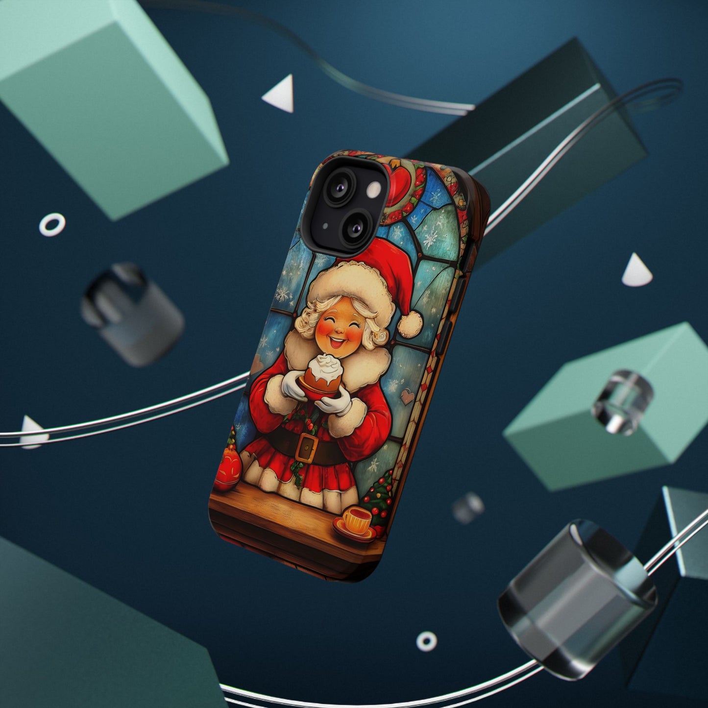 Tough Cases for iPhone - VINTAGE CHRISTMAS MOTIF NUMBER NINETYSEVEN