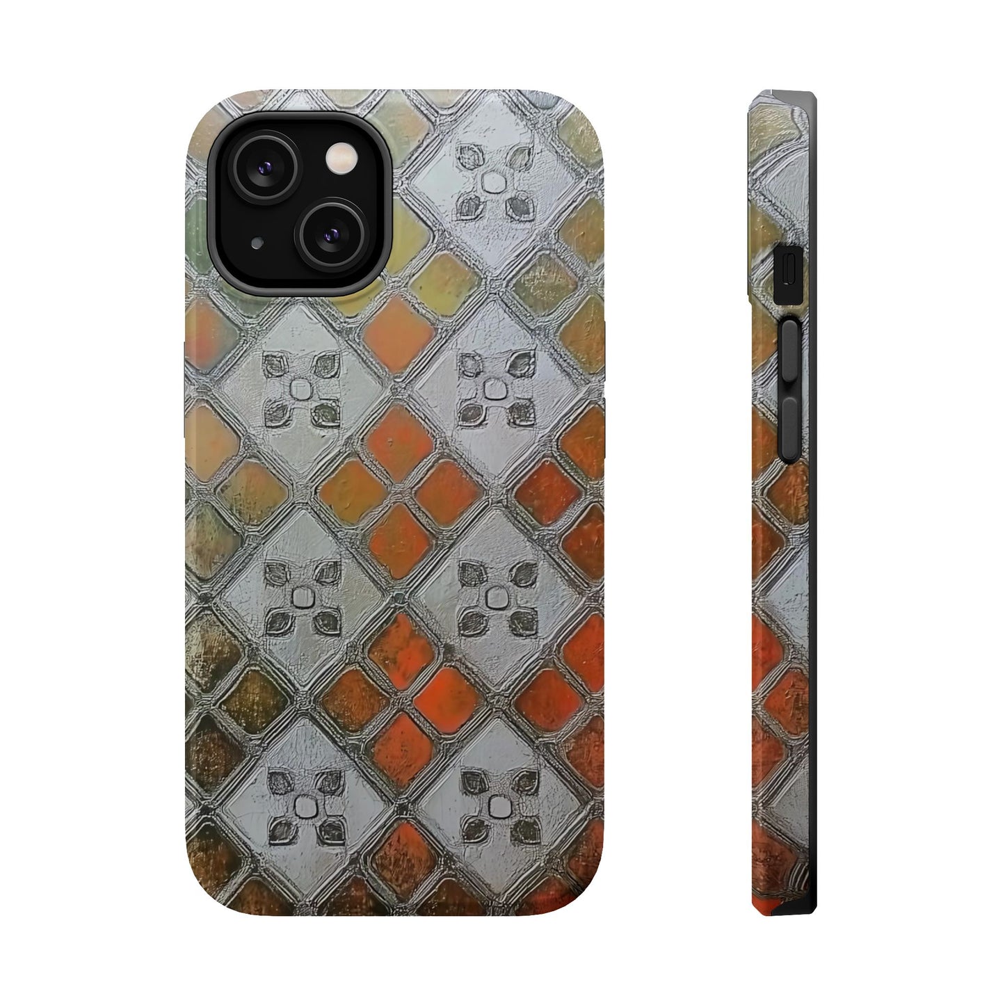 Magnetic Tough Cases for iPhone - VINTAGE MOTIF NUMBER SEVEN