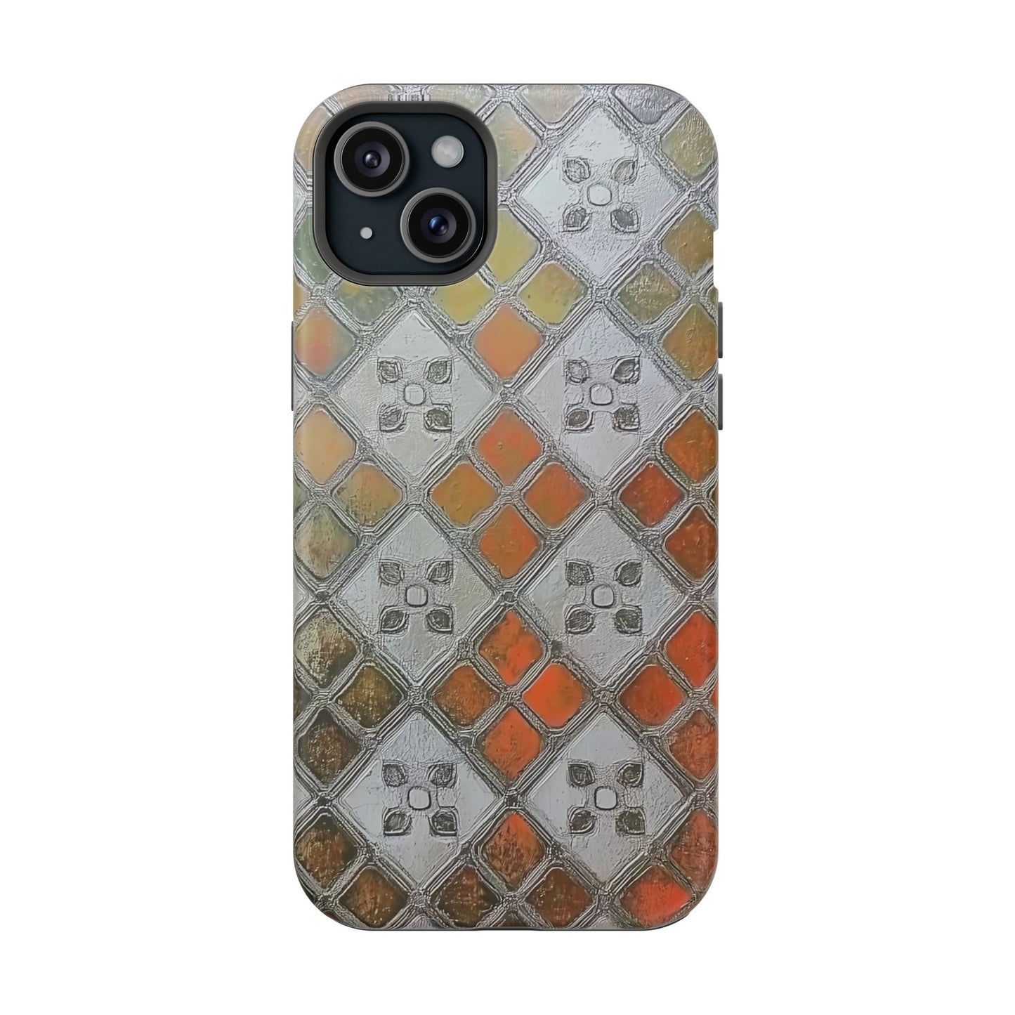 Magnetic Tough Cases for iPhone - VINTAGE MOTIF NUMBER SEVEN