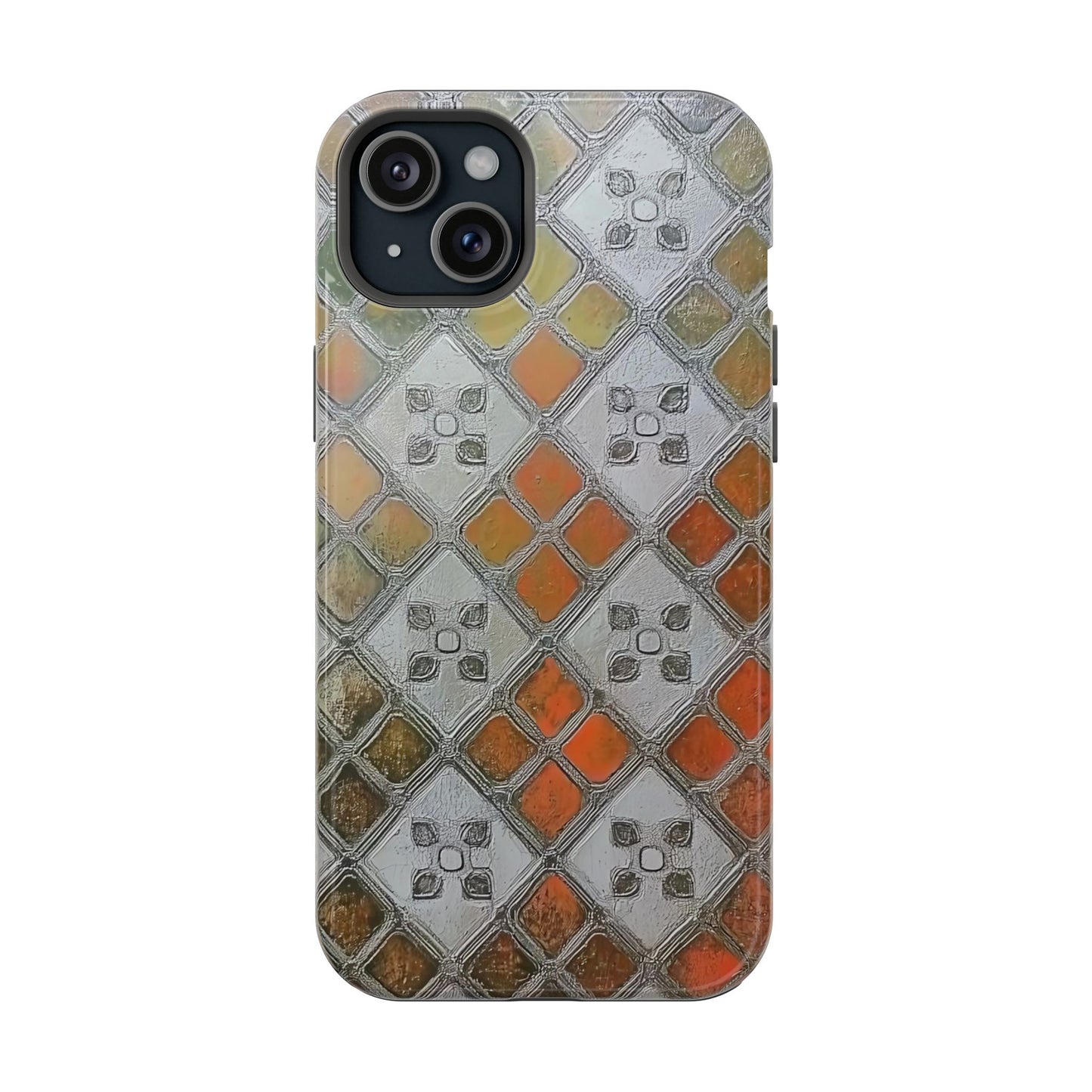 Magnetic Tough Cases for iPhone - VINTAGE MOTIF NUMBER SEVEN