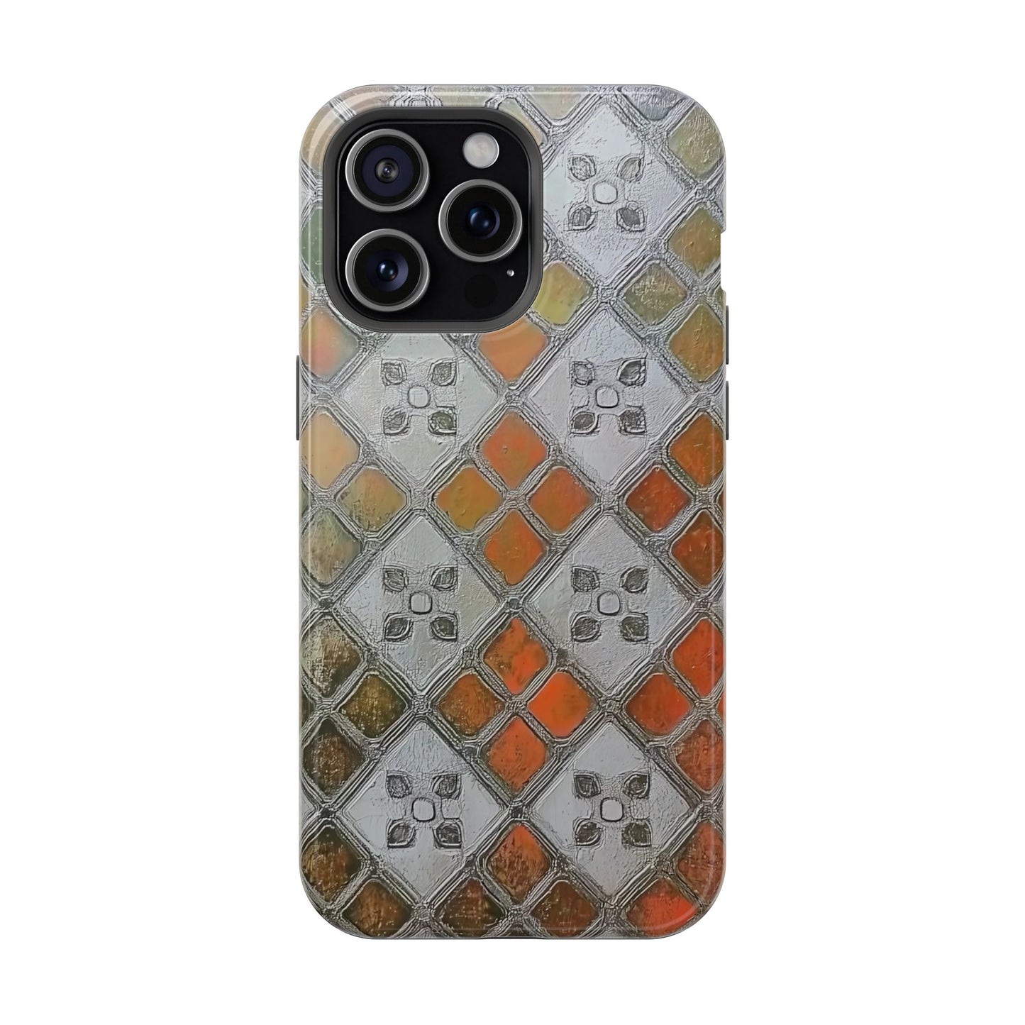 Magnetic Tough Cases for iPhone - VINTAGE MOTIF NUMBER SEVEN