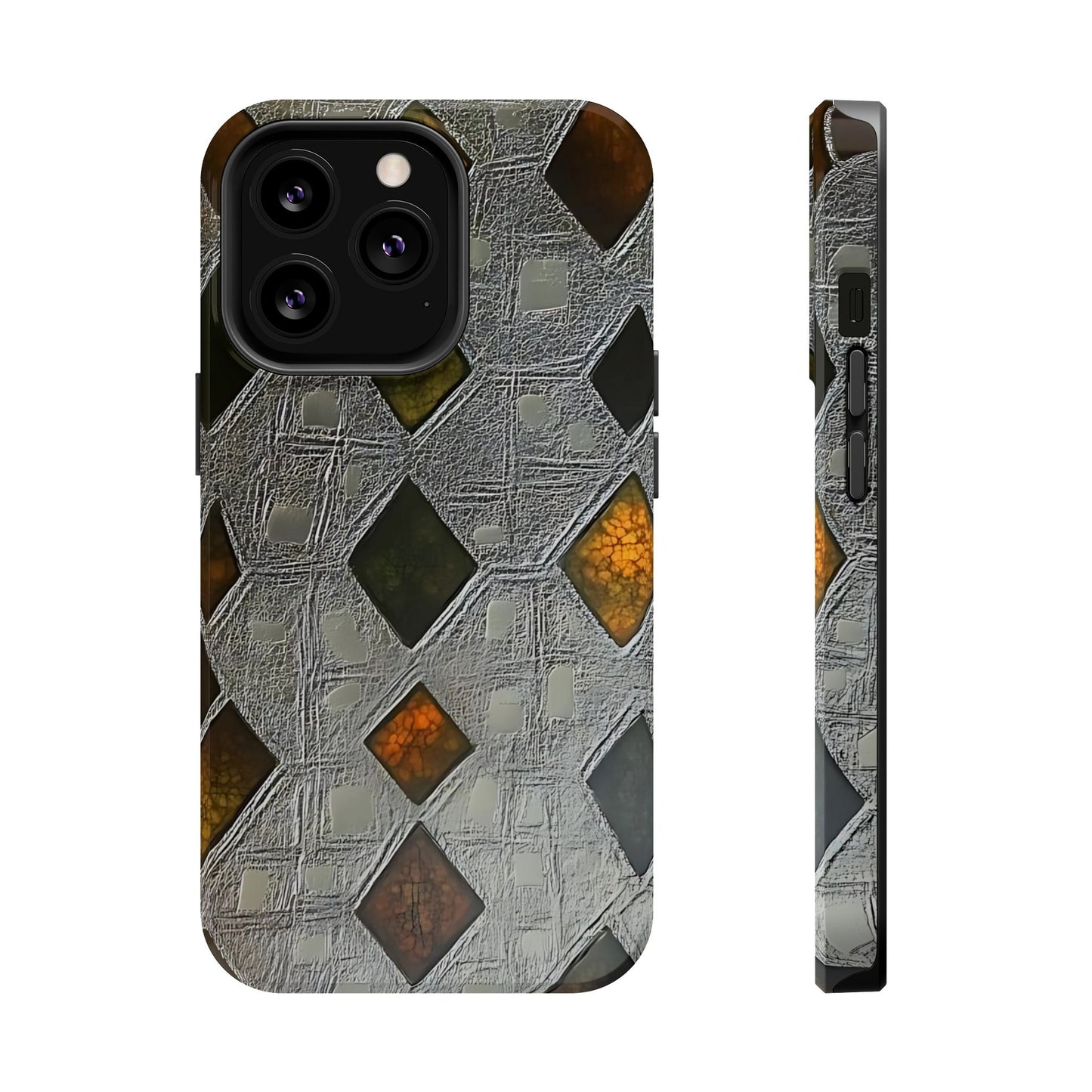 Magnetic Tough Cases for iPhone - VINTAGE MOTIF NUMBER FOURTEEN