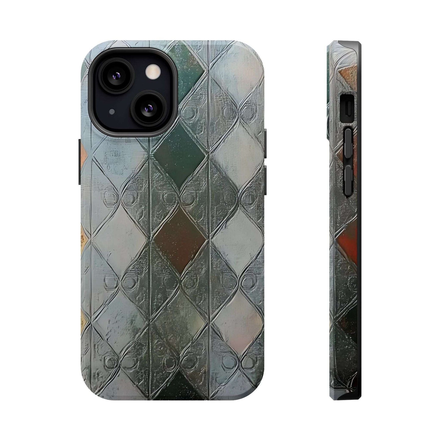 Magnetic Tough Cases for iPhone - VINTAGE MOTIF NUMBER EIGHT