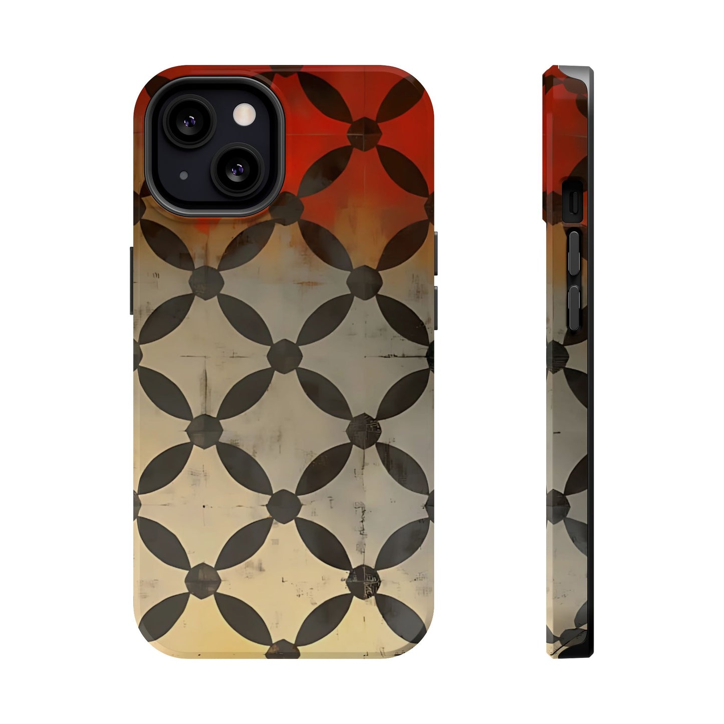 Magnetic Tough Cases for iPhone - VINTAGE MOTIF NUMBER THIRTYTWO