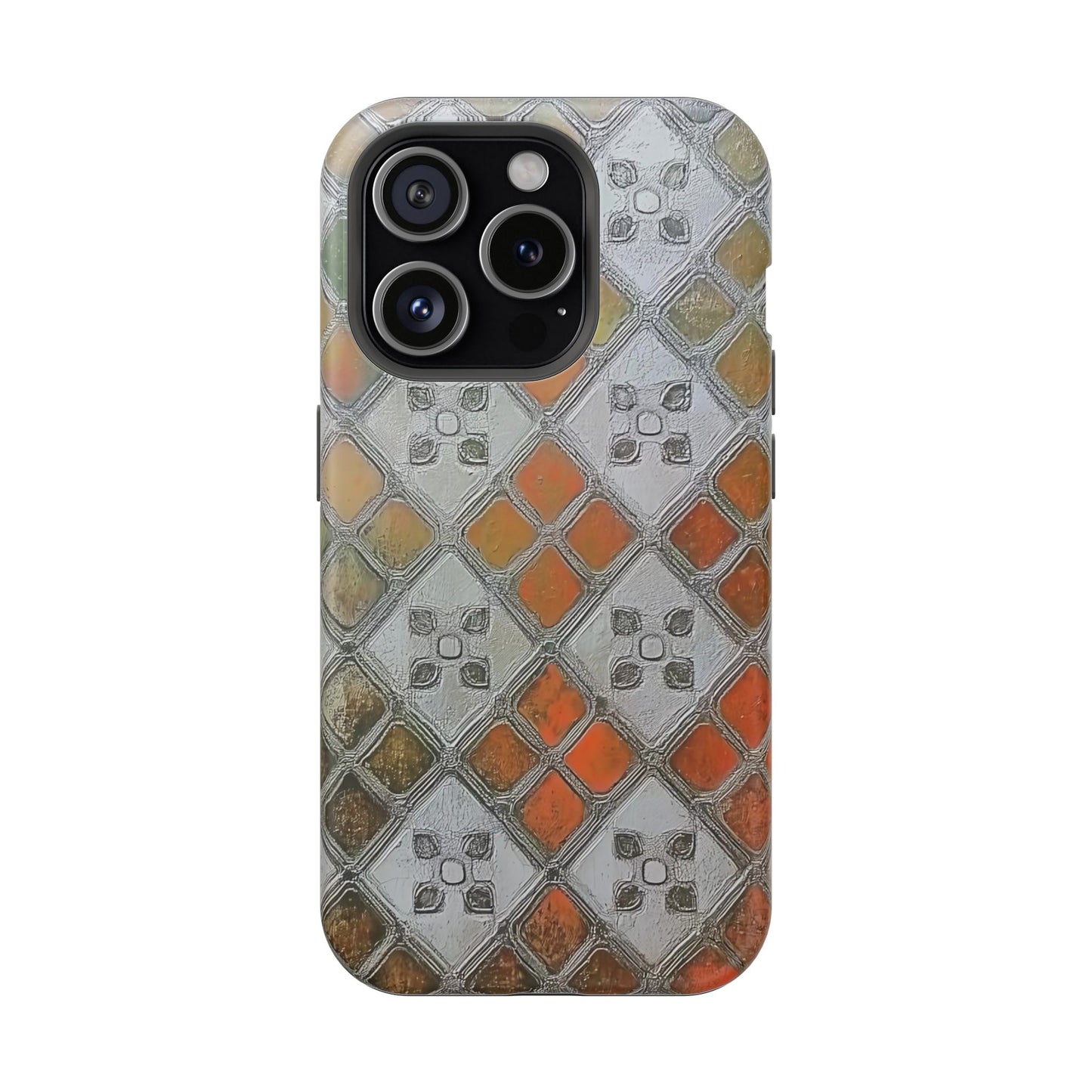 Magnetic Tough Cases for iPhone - VINTAGE MOTIF NUMBER SEVEN