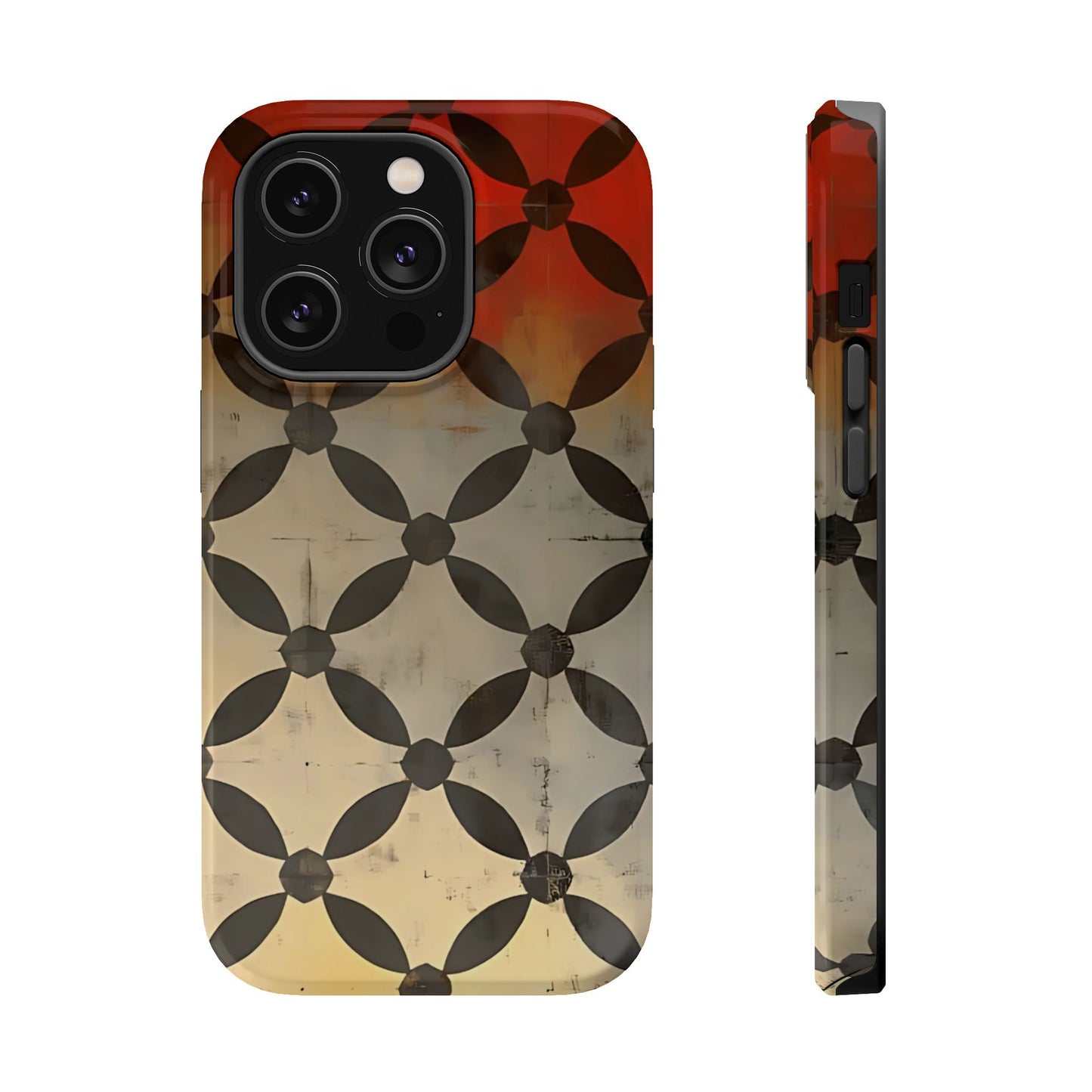 Magnetic Tough Cases for iPhone - VINTAGE MOTIF NUMBER THIRTYTWO