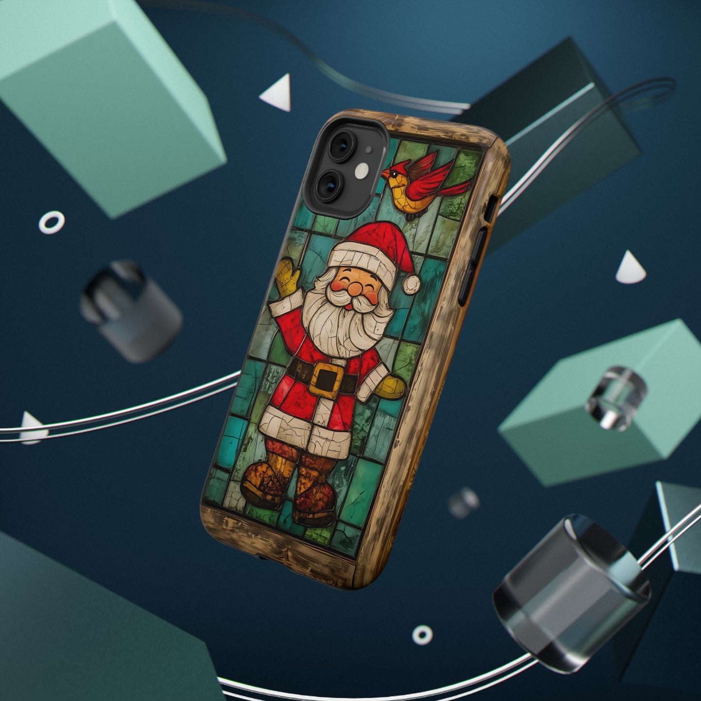 Tough Cases for iPhone - VINTAGE CHRISTMAS MOTIF NUMBER EIGHTYEIGHT