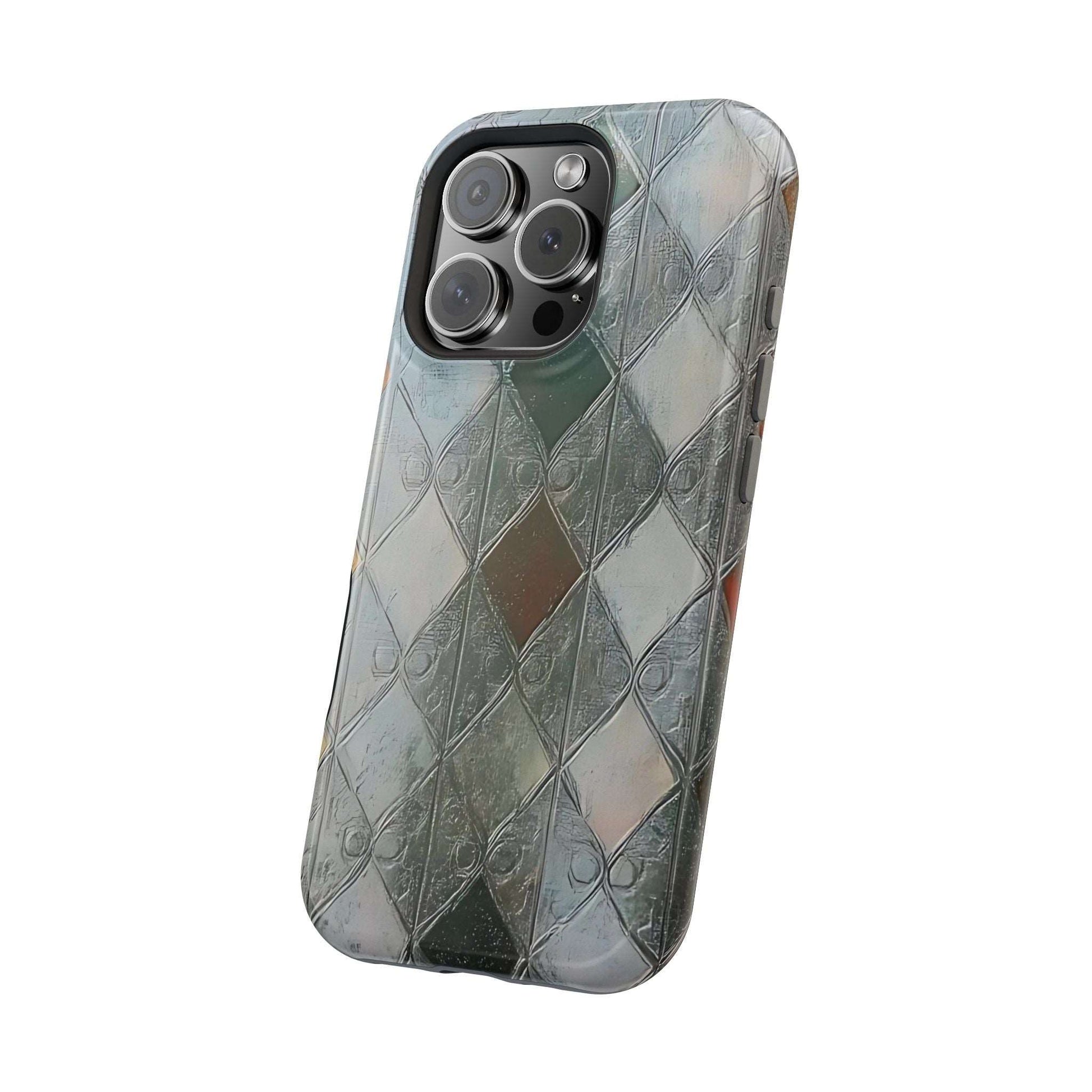 Magnetic Tough Cases for iPhone - VINTAGE MOTIF NUMBER EIGHT