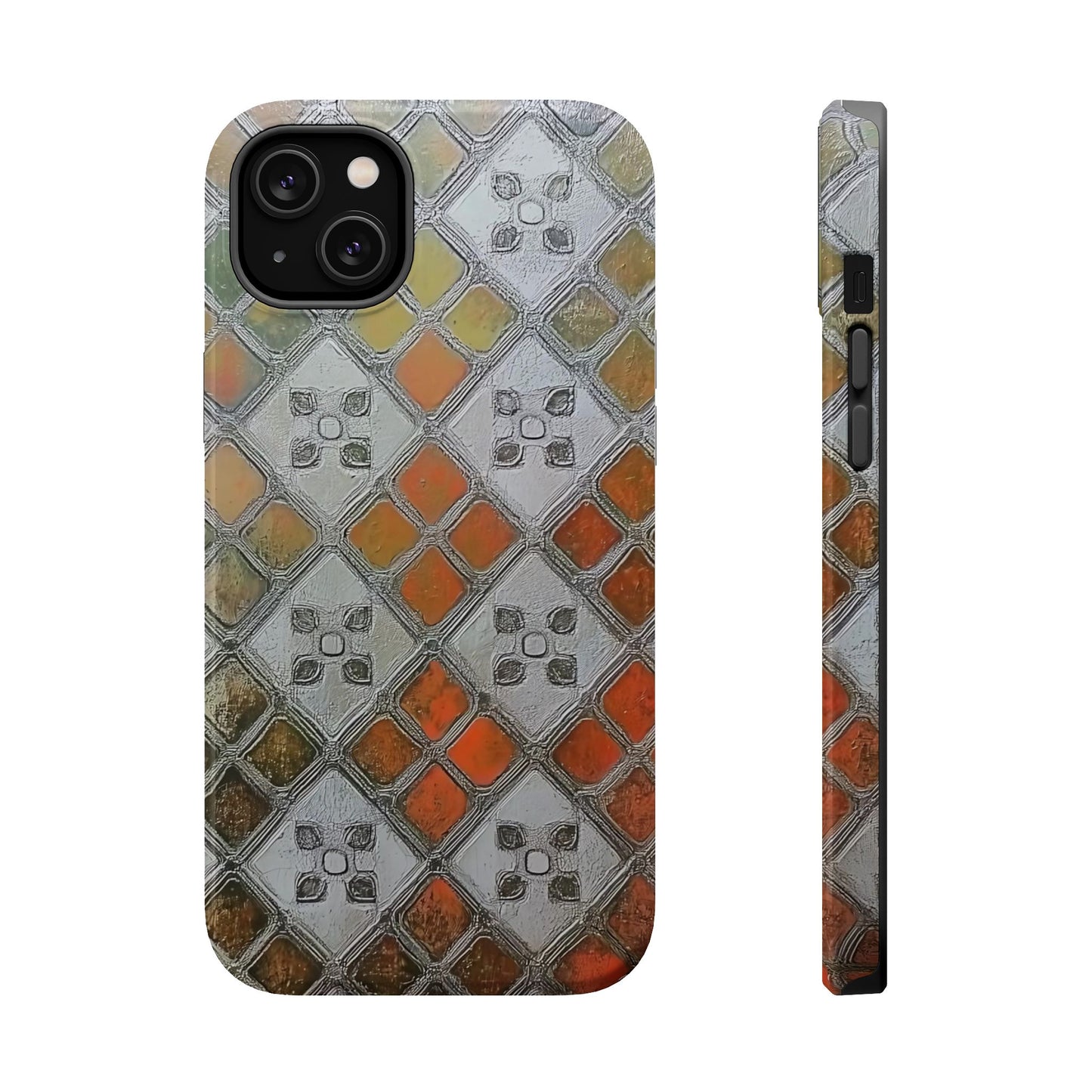 Magnetic Tough Cases for iPhone - VINTAGE MOTIF NUMBER SEVEN