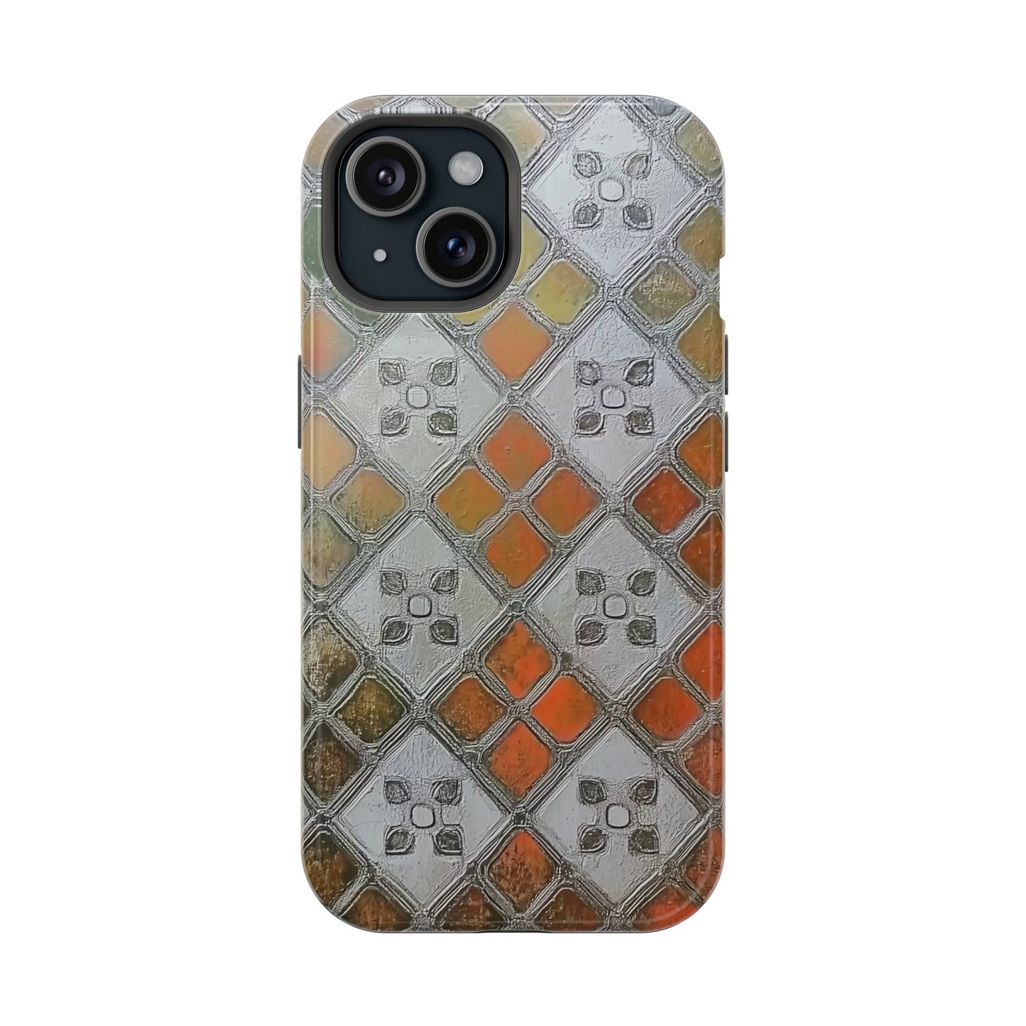 Magnetic Tough Cases for iPhone - VINTAGE MOTIF NUMBER SEVEN