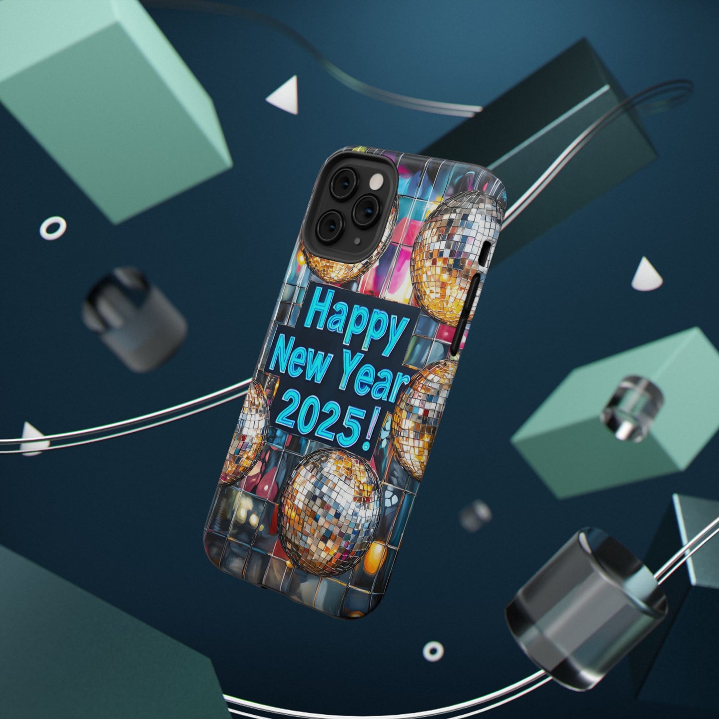 Tough Cases for iPhone - VINTAGE NEW YEARS MOTIF NUMBER NINETYNINE