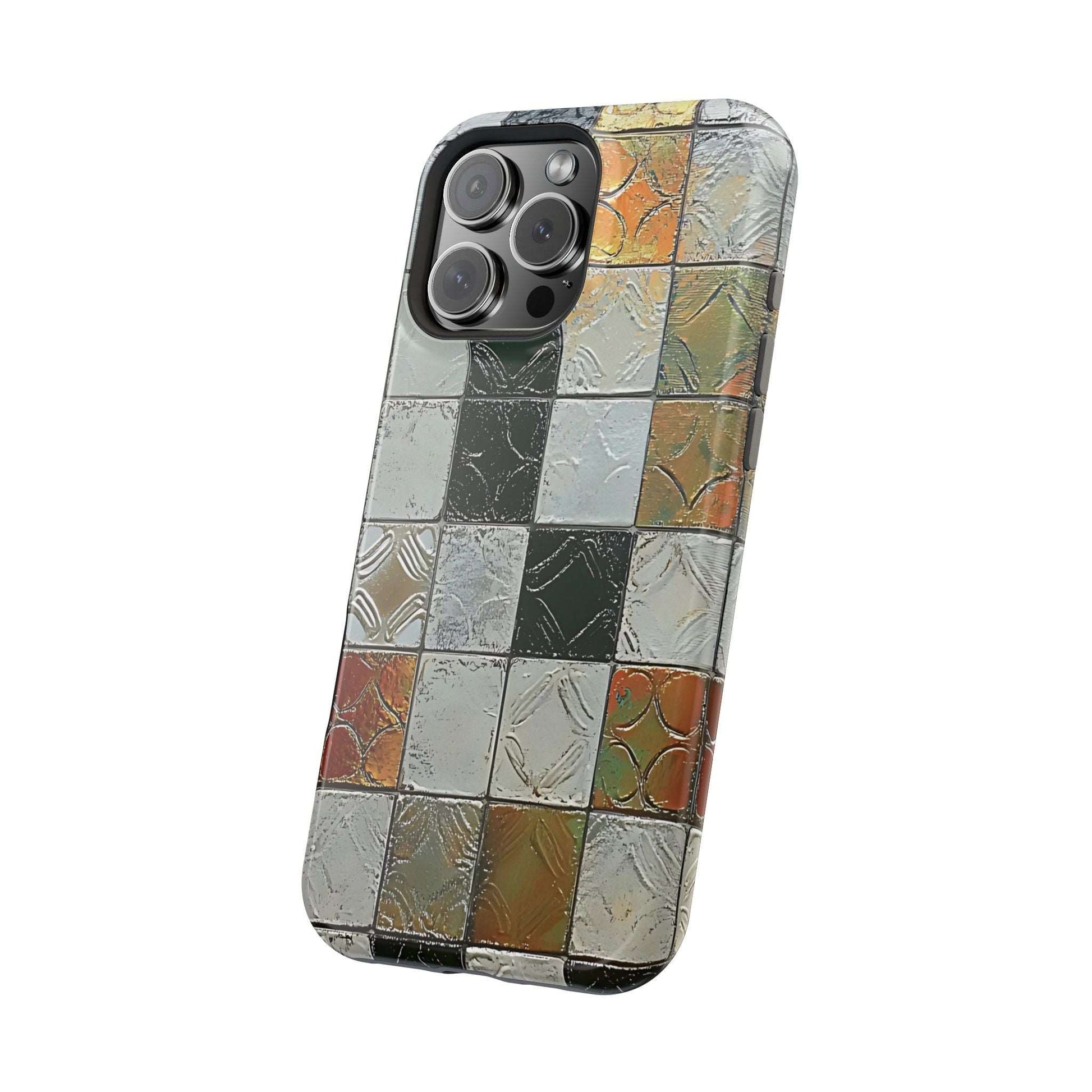 Magnetic Tough Cases for iPhone - VINTAGE MOTIF NUMBER ELEVEN