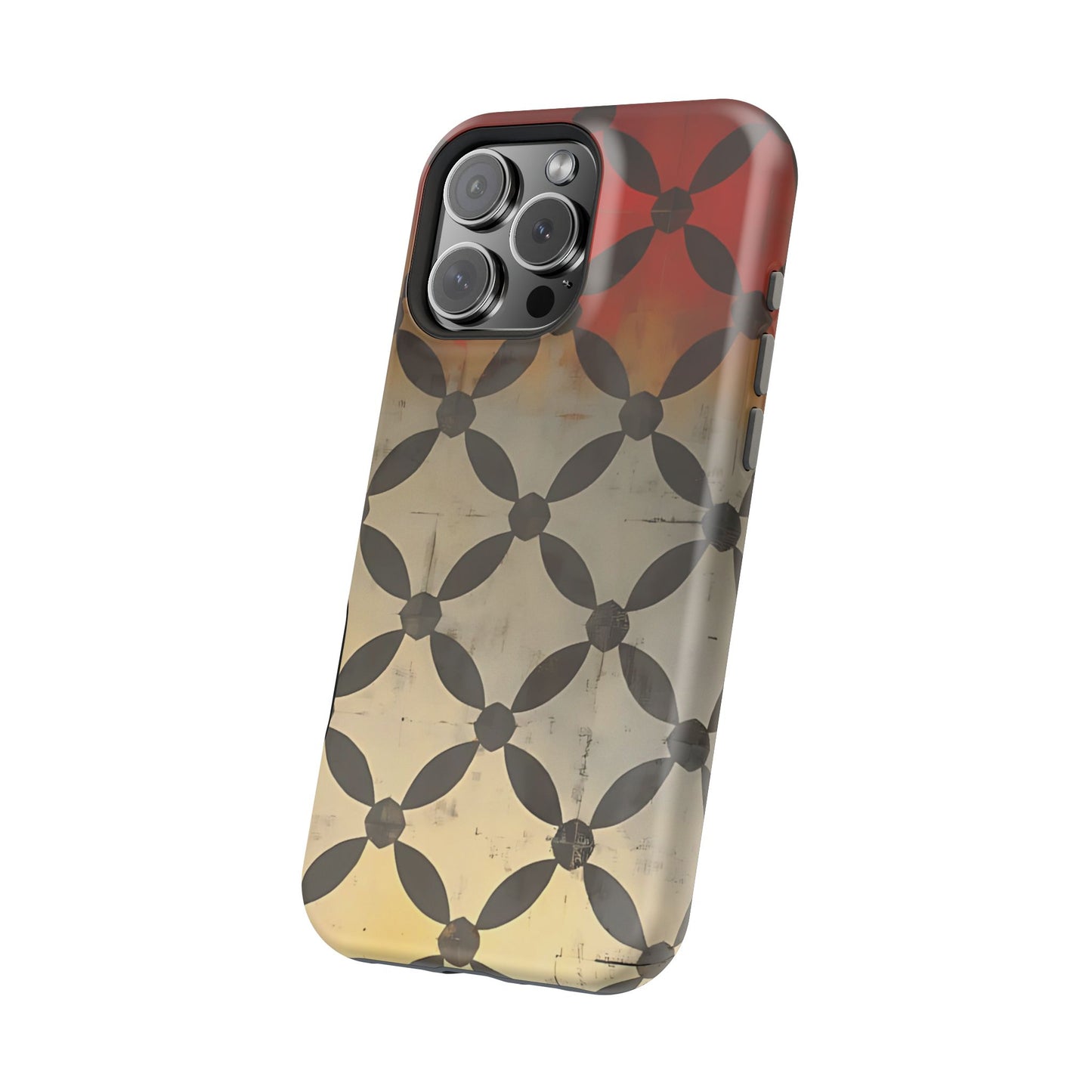 Magnetic Tough Cases for iPhone - VINTAGE MOTIF NUMBER THIRTYTWO